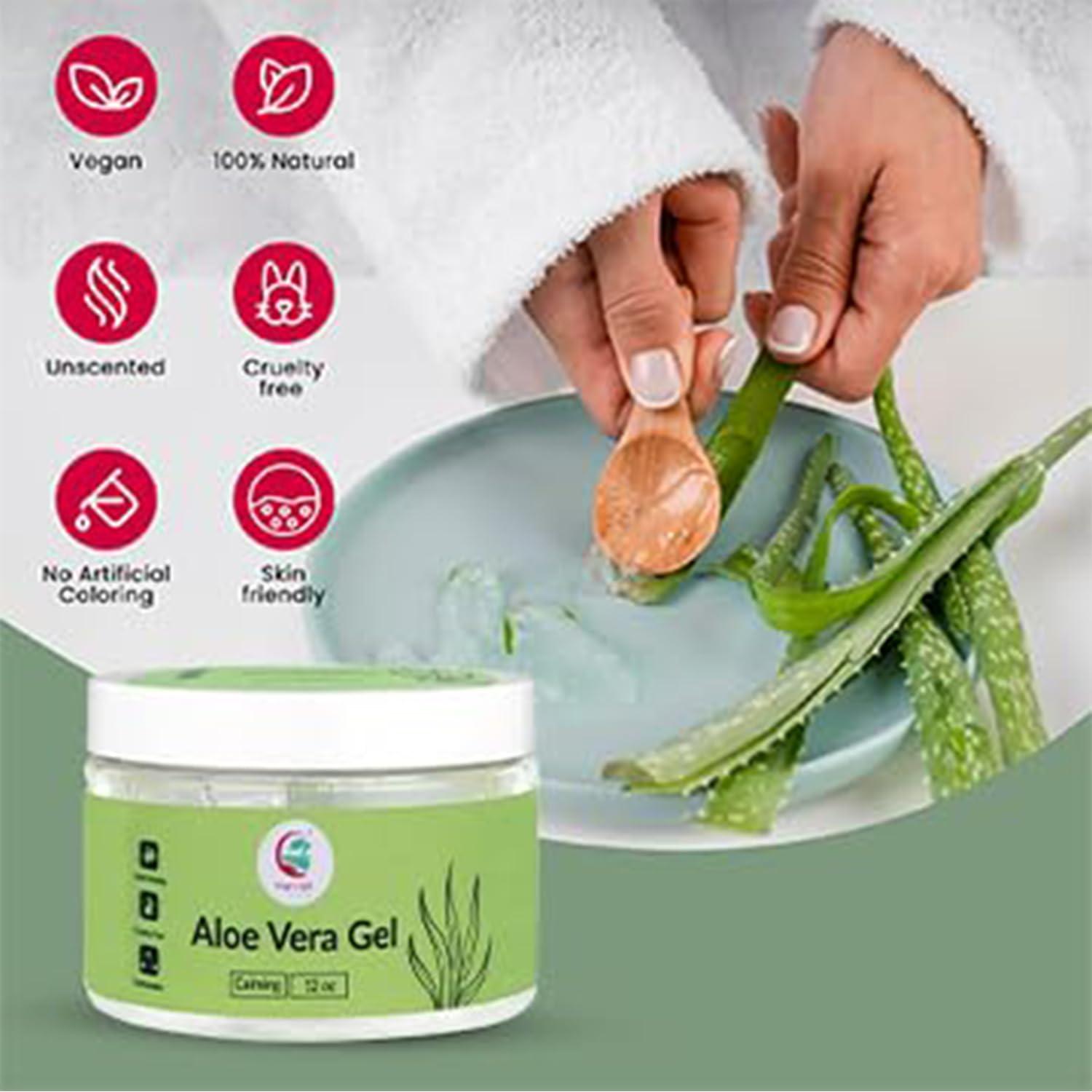 Gel de Aloe Vera Sin Fragancia 340 g Yogi's Gift Hidratante