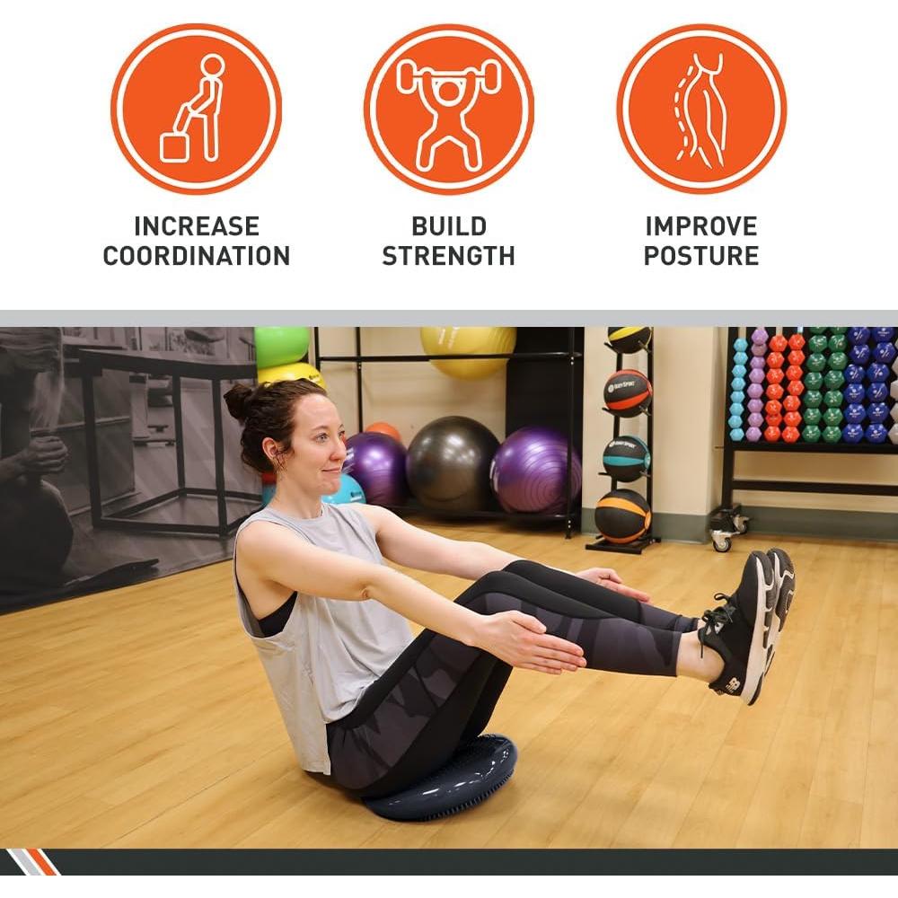 Disco de Equilibrio BodySport Azul 34.29 cm Antideslizante