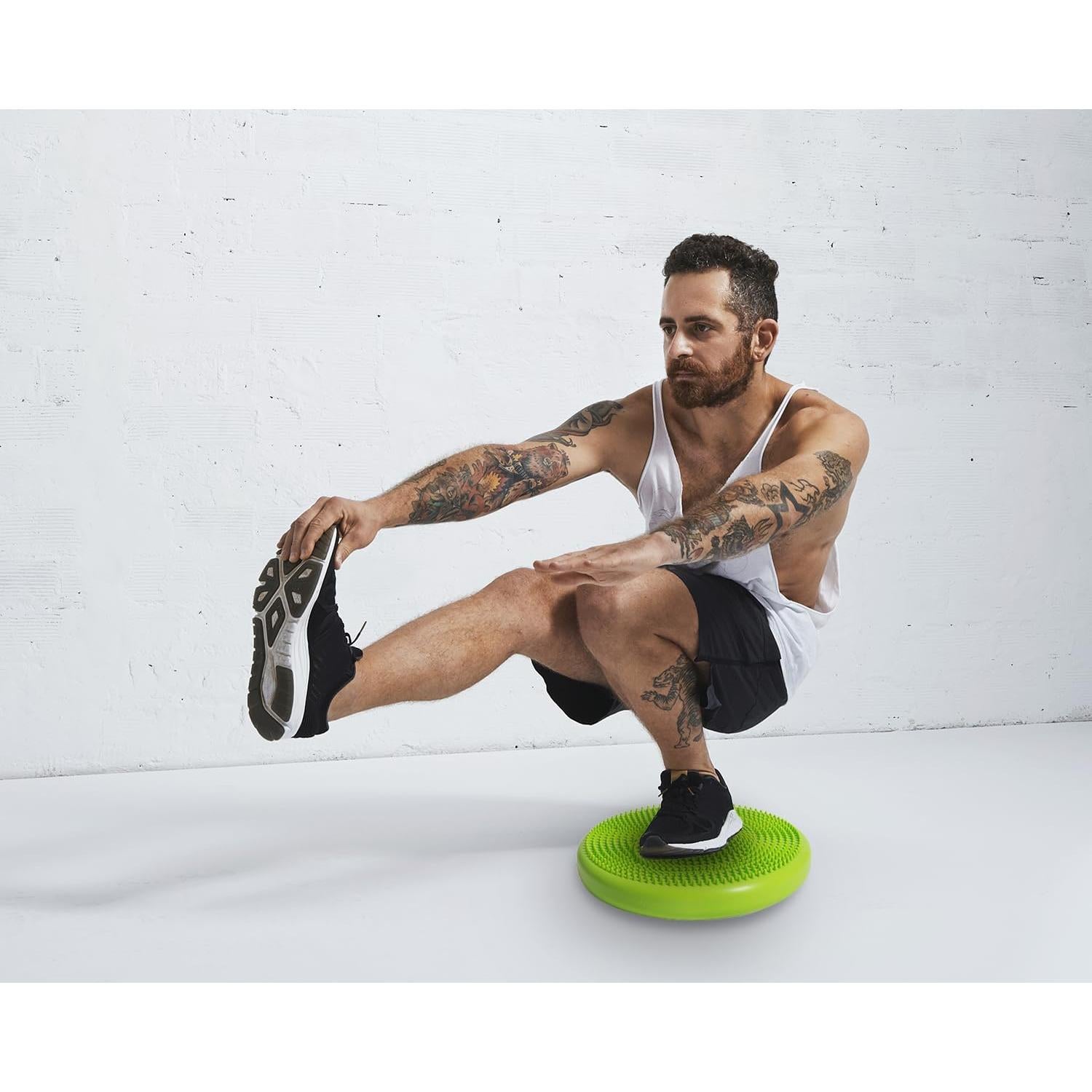 Disco de Equilibrio Bintiva 33 cm - Almohadilla Ergonómica