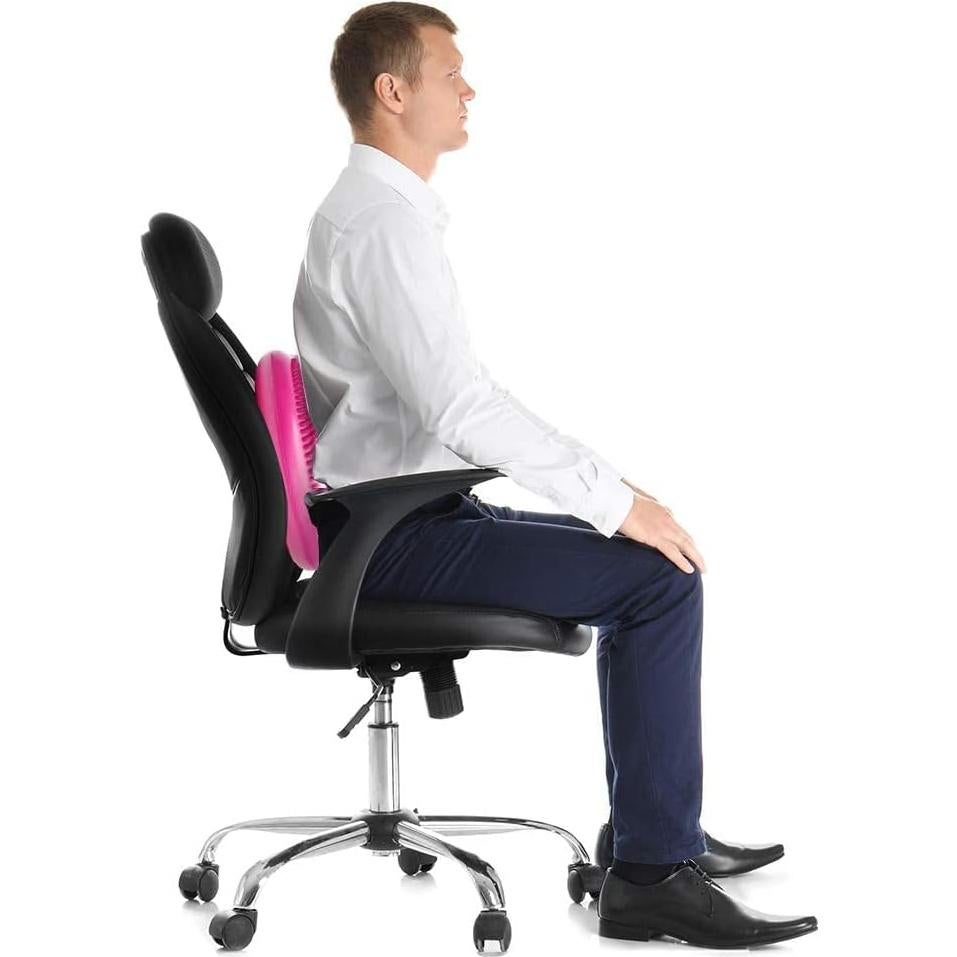 Asiento Wiggle WIWAPLEX Rosa 34.5cm Cojín de Inestabilidad