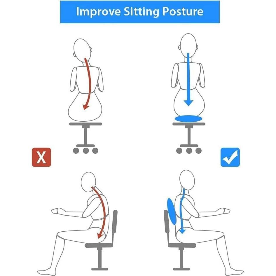 Asiento Wiggle WIWAPLEX Rosa 34.5cm Cojín de Inestabilidad