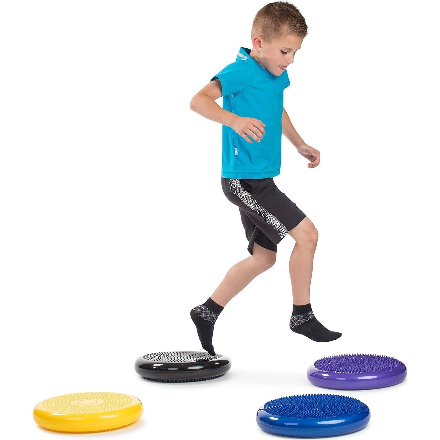 Paquete de 2 Discos de Equilibrio Bintiva - Almohadilla de Movimiento