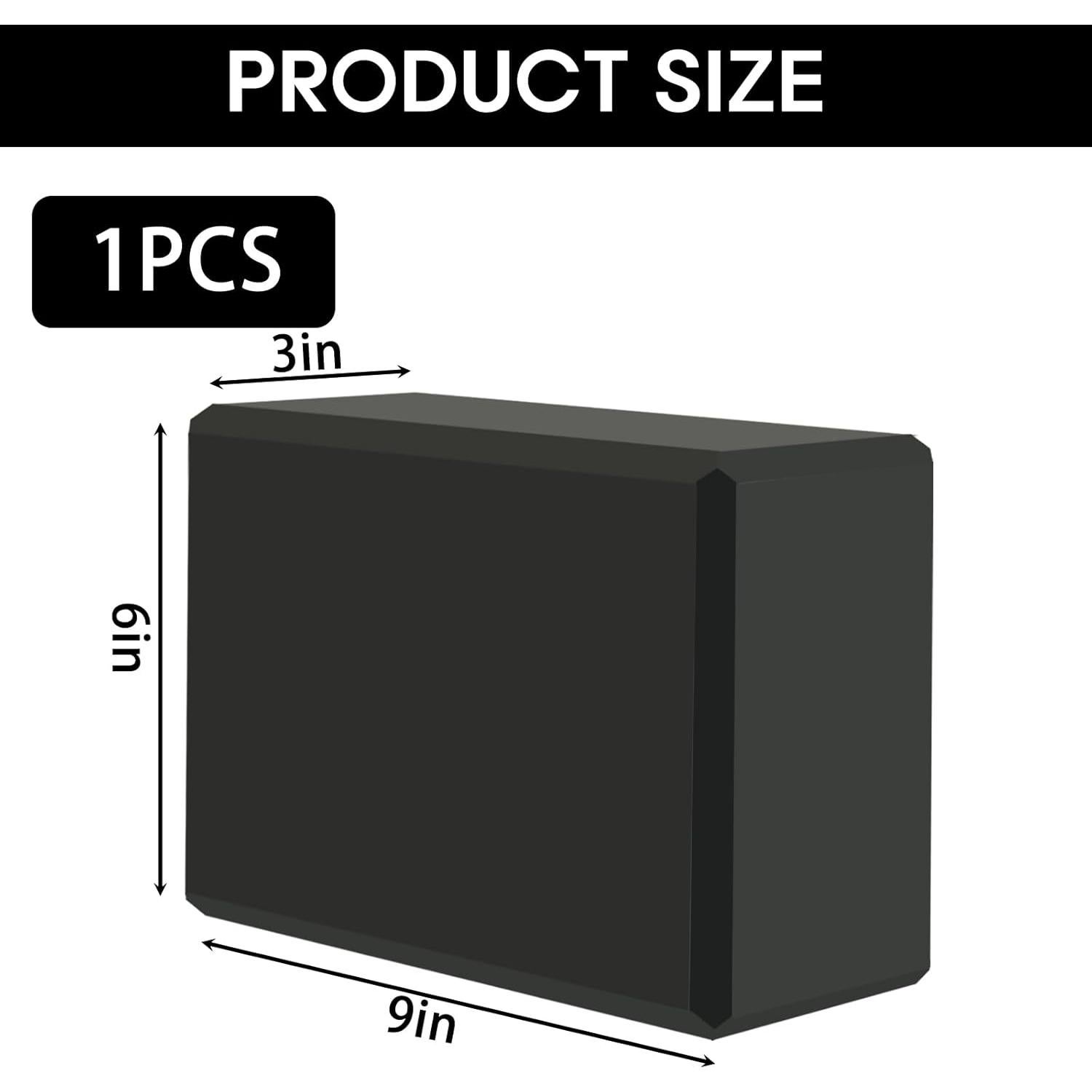 Bloque de Yoga MBKHFLL - Espuma EVA Antideslizante 22.86x7.62x15.24cm