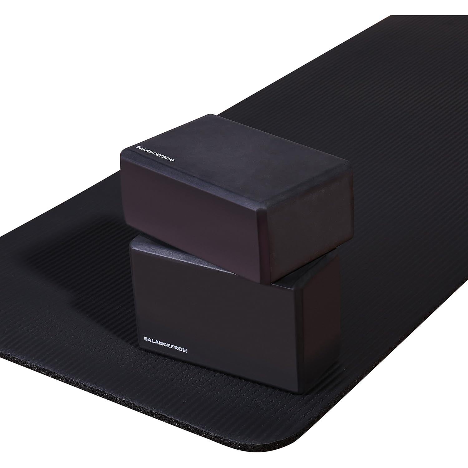 Juego de 2 Bloques de Yoga Fitvids GoYoga - Alta Densidad