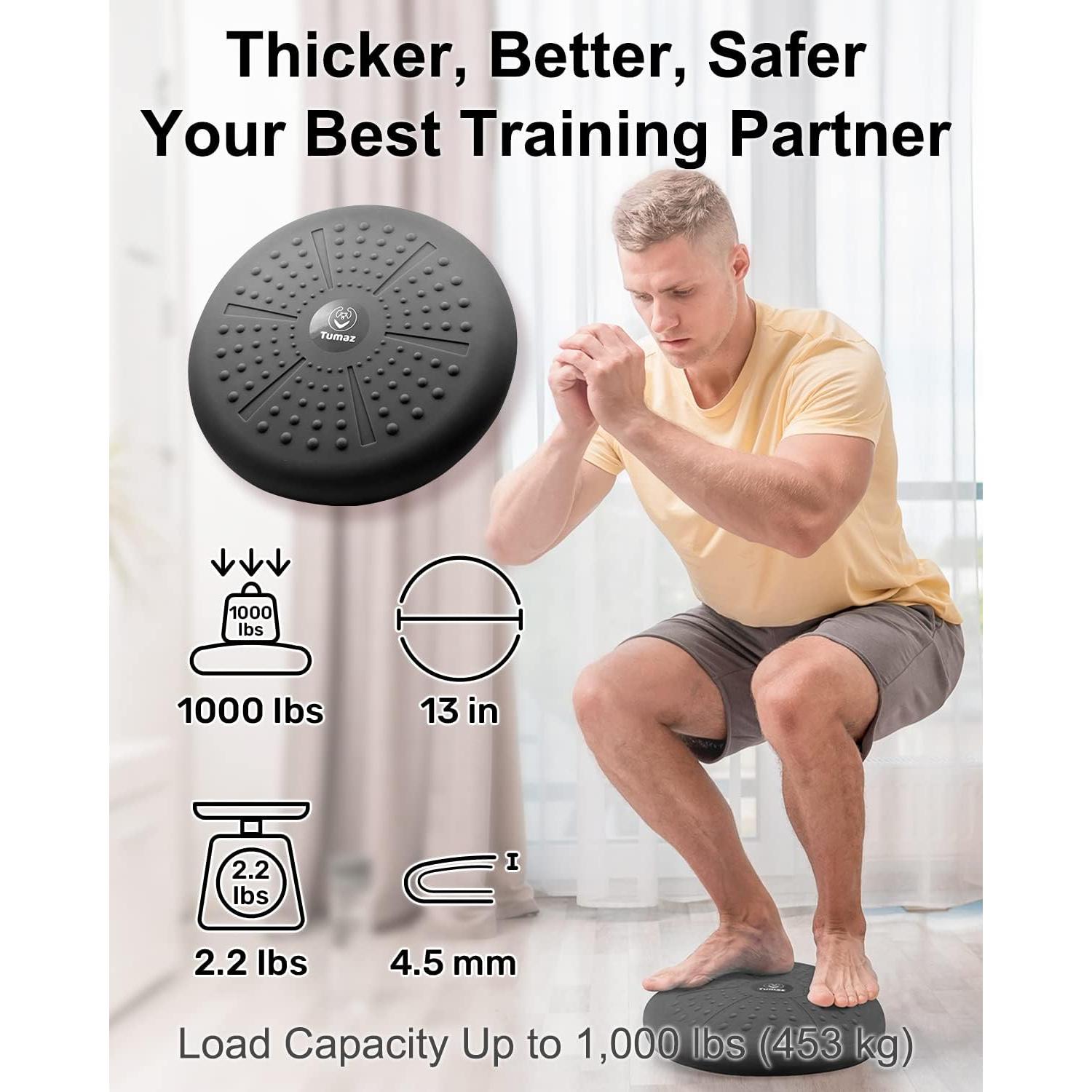 Cojín Inestable Tumaz para Niños - Disco de Equilibrio 33 cm