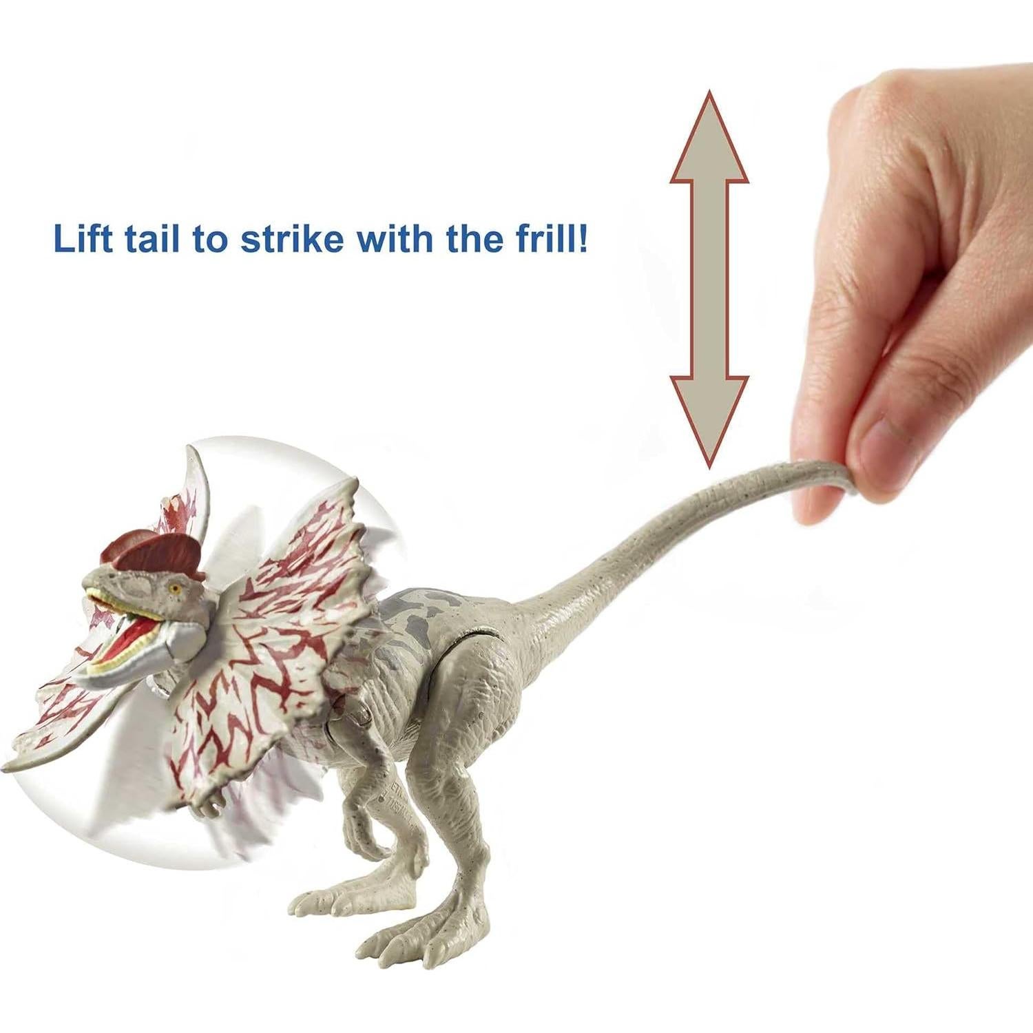 Figura de Acción Dilophosaurus Jurassic World 12 cm Joints Móviles