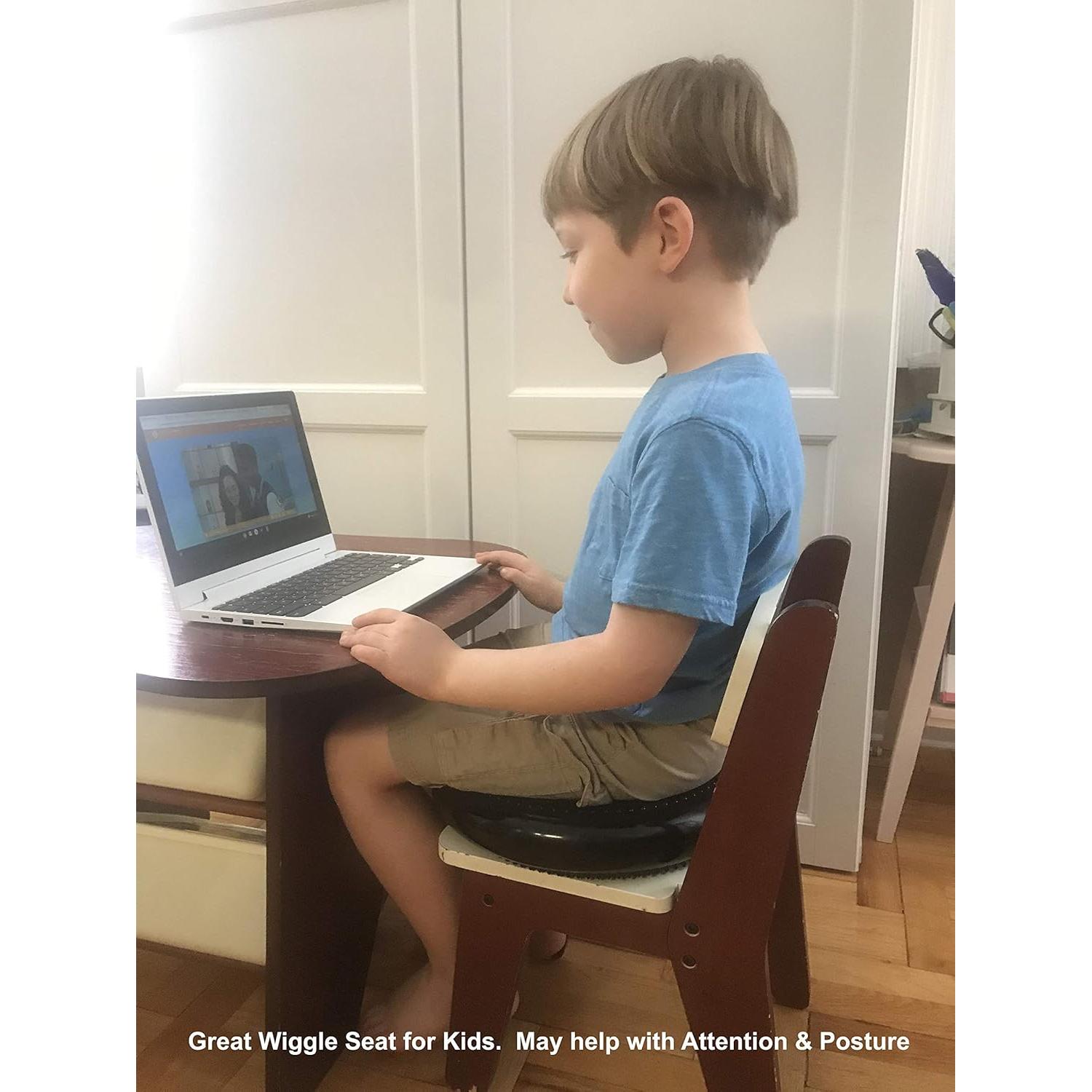 Disco de Equilibrio Inflado Elección del Terapeuta 34.3cm Negro