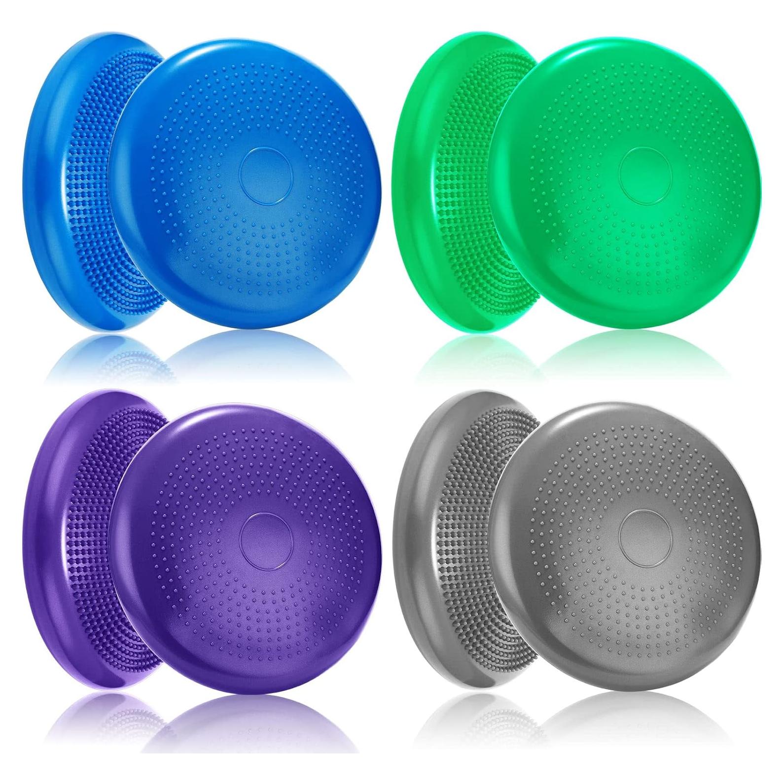 Almohadilla de Equilibrio Inflable Jerify 4 Pcs 34 cm PVC