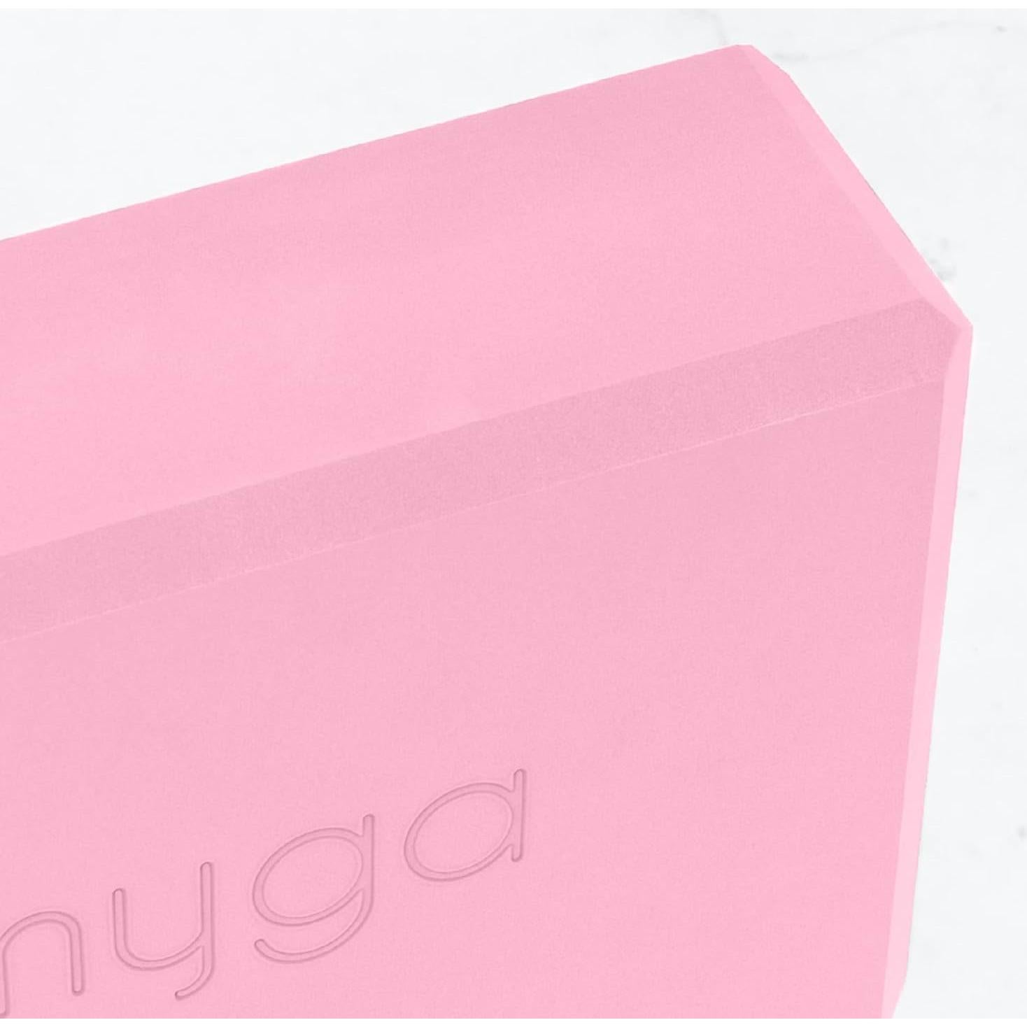 Bloque de Yoga Myga Rosa Polvoriento EVA Antideslizante 14.5x22.9 cm