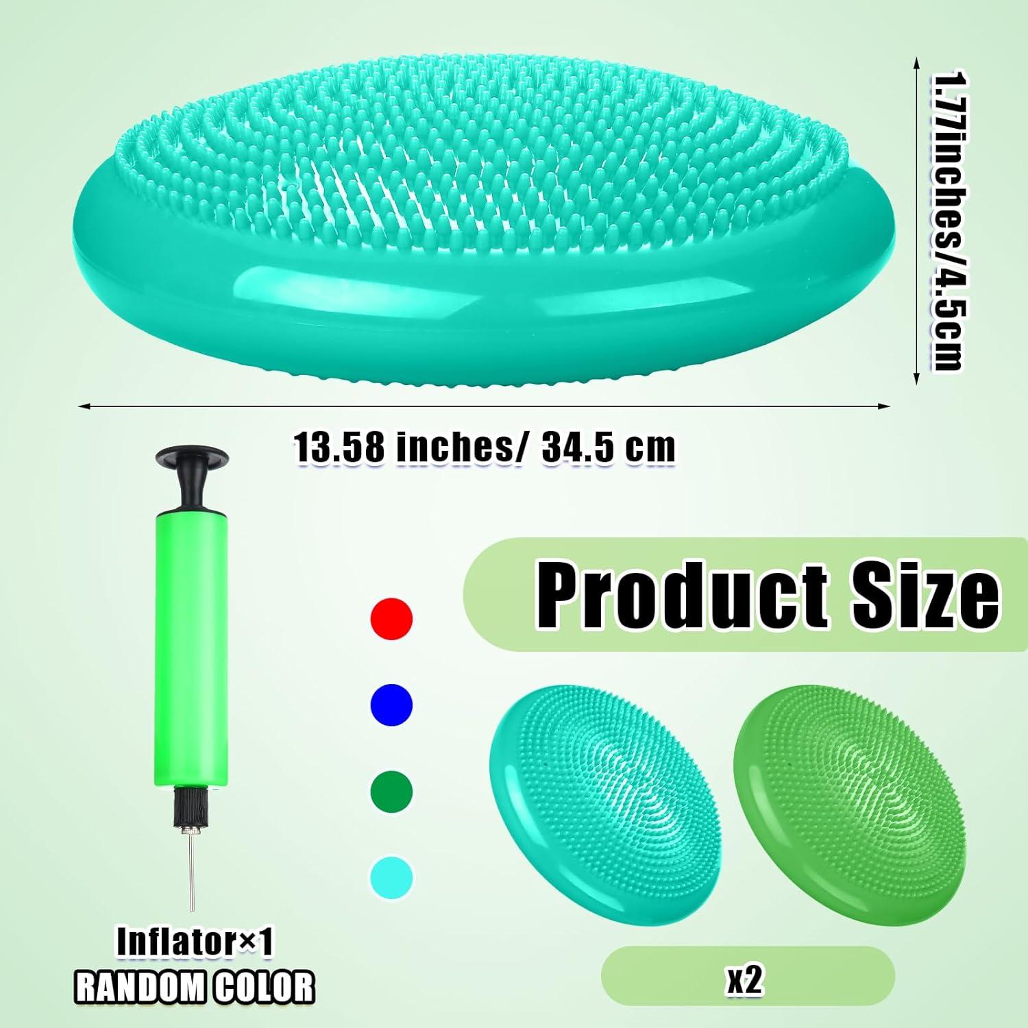 Cojín Wobble Silipull 34.5 cm 2 Pcs para Mejora de Postura