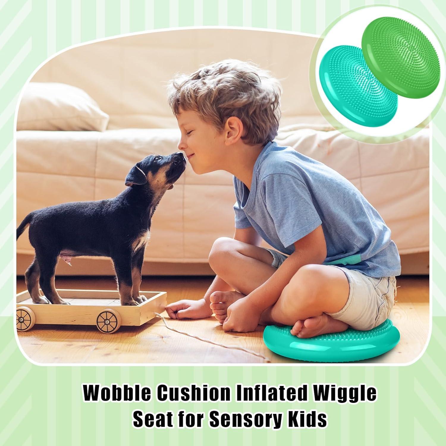 Cojín Wobble Silipull 34.5 cm 2 Pcs para Mejora de Postura
