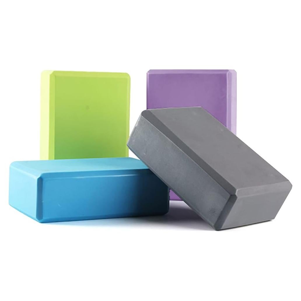 Bloques de Yoga Chilsoby 4 Pcs EVA Antideslizantes 7.62x15.24 cm