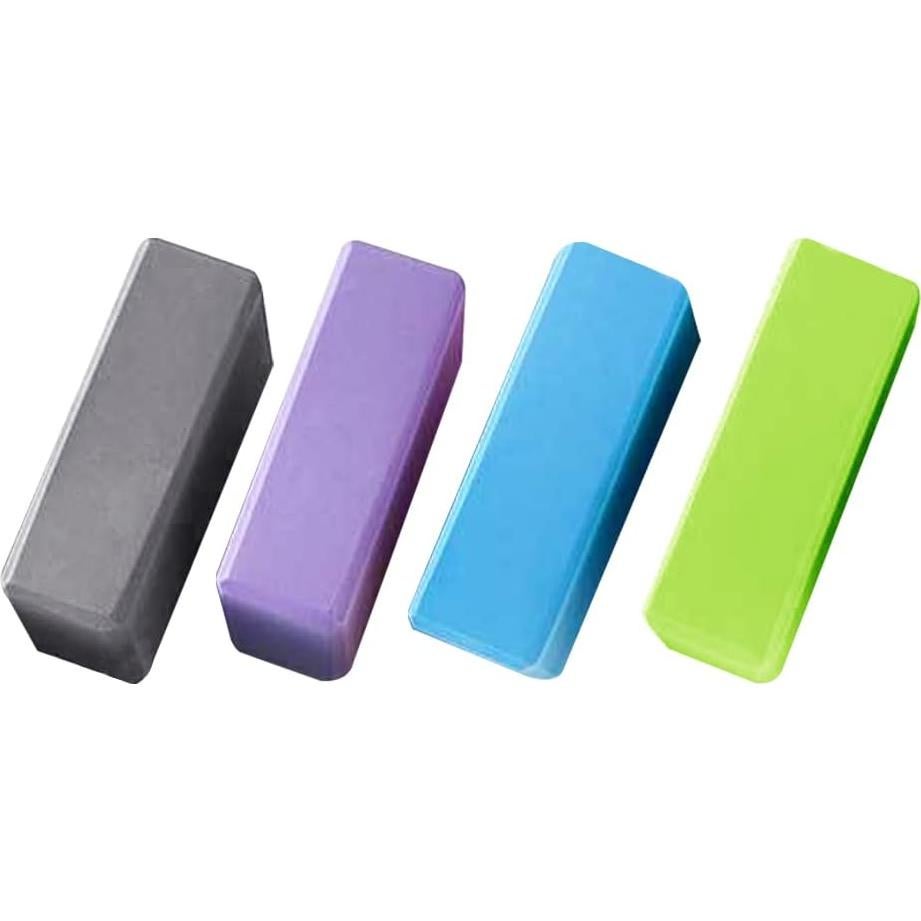 Bloques de Yoga Chilsoby 4 Pcs EVA Antideslizantes 7.62x15.24 cm