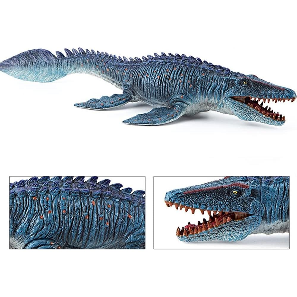 Juguete Mosasaurus EOIVSH 34 cm Realista para Niños