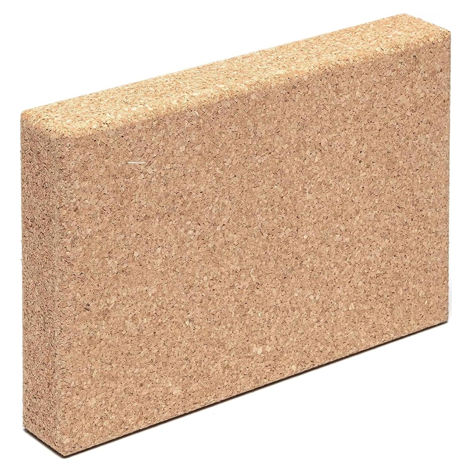 Bloque de Yoga de Corcho Go4Cork Antideslizante 20x30cm