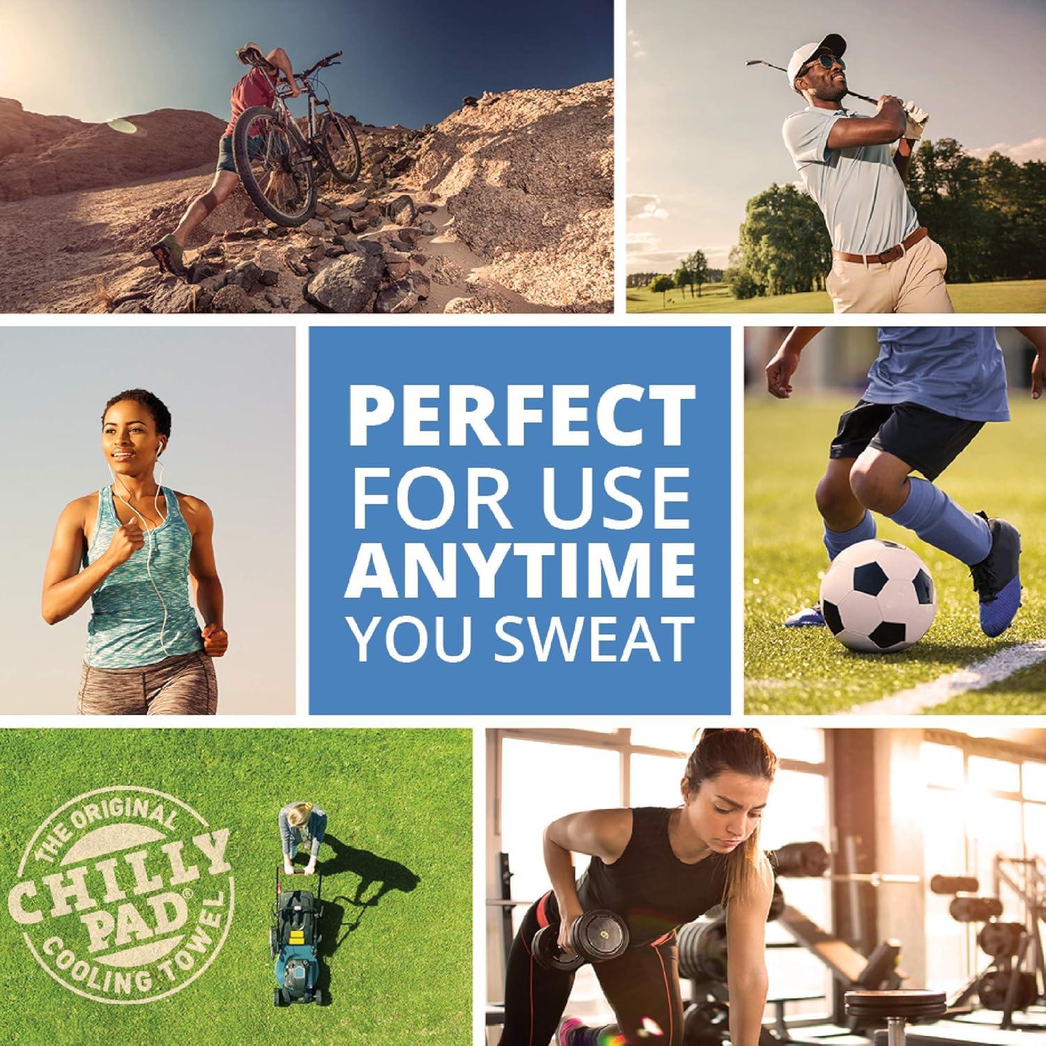 Toalla de Enfriamiento FROGG TOGGS Chilly Pad 33x13 Verde