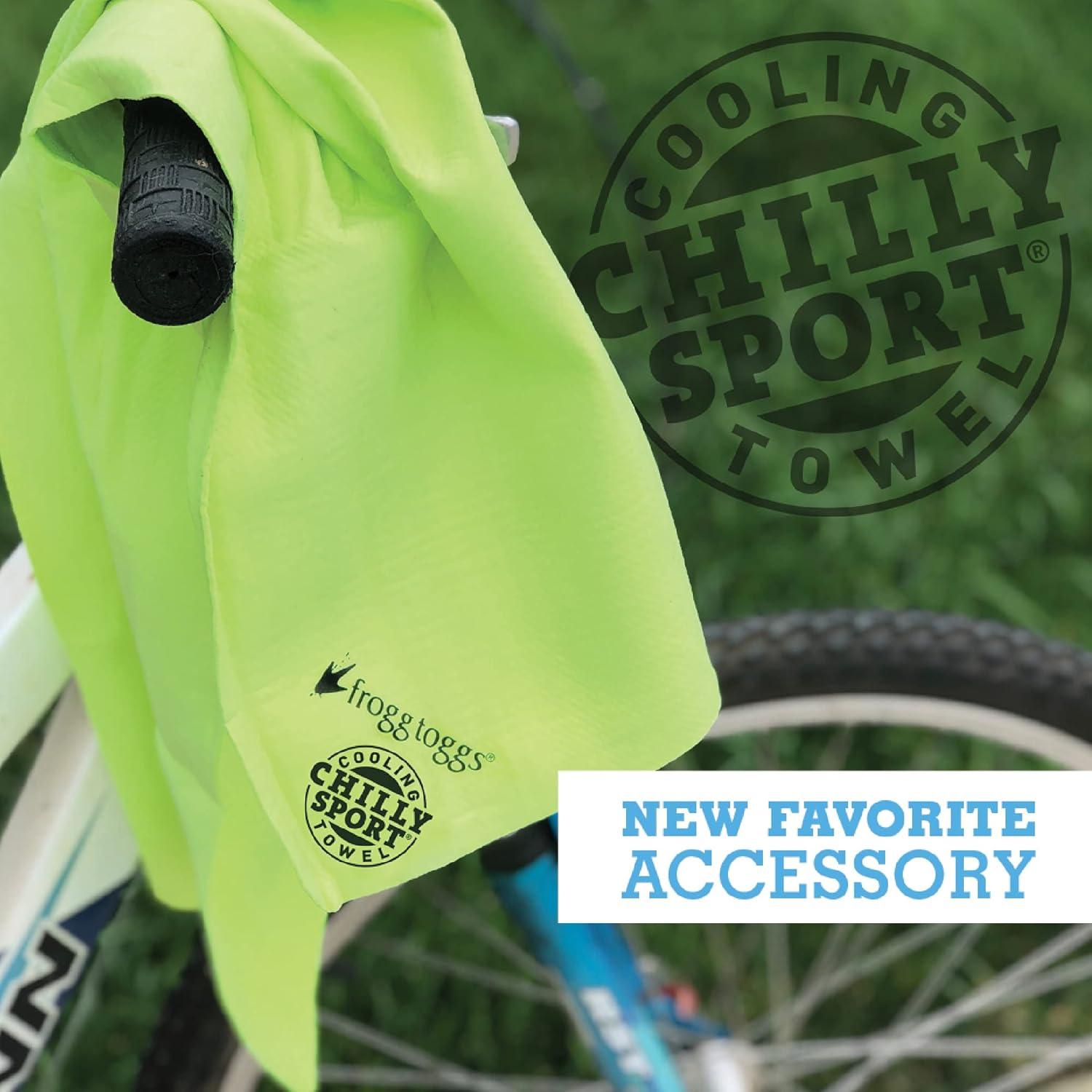 Toalla de Enfriamiento FROGG TOGGS Chilly Pad 33x13 Verde