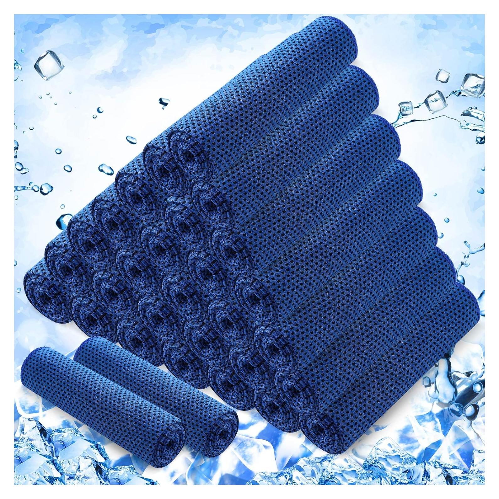 Toallas Enfriadoras Microfibra Hosuly 30 Piezas 101.6x30.5cm