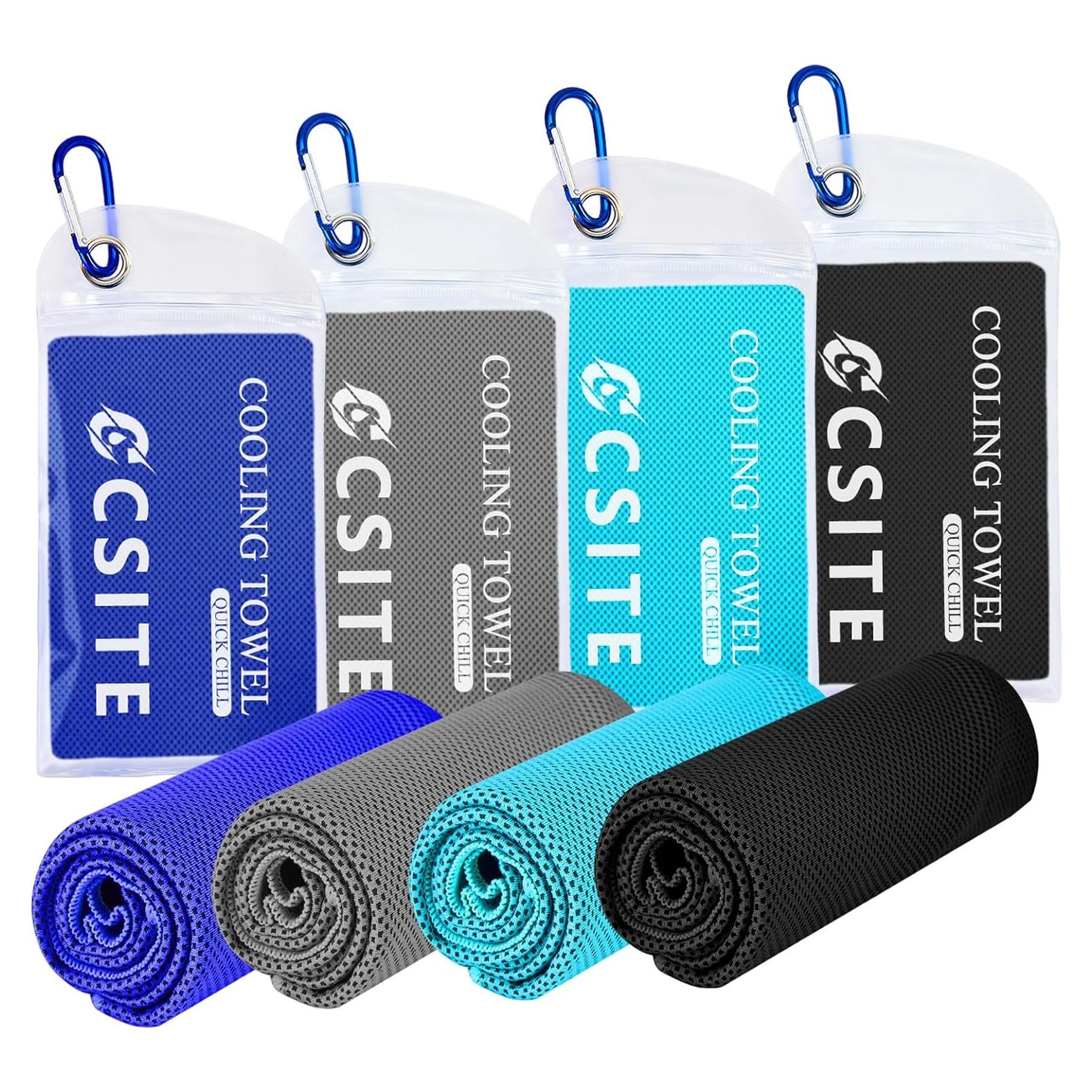 Paquete de 4 Toallas Refrigerantes CSITE 119.38x30.48cm