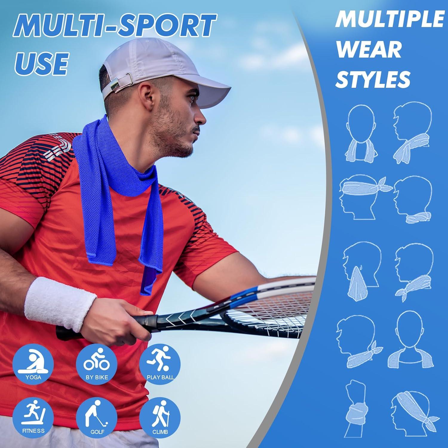 Paquete de 4 Toallas Refrigerantes CSITE 119.38x30.48cm