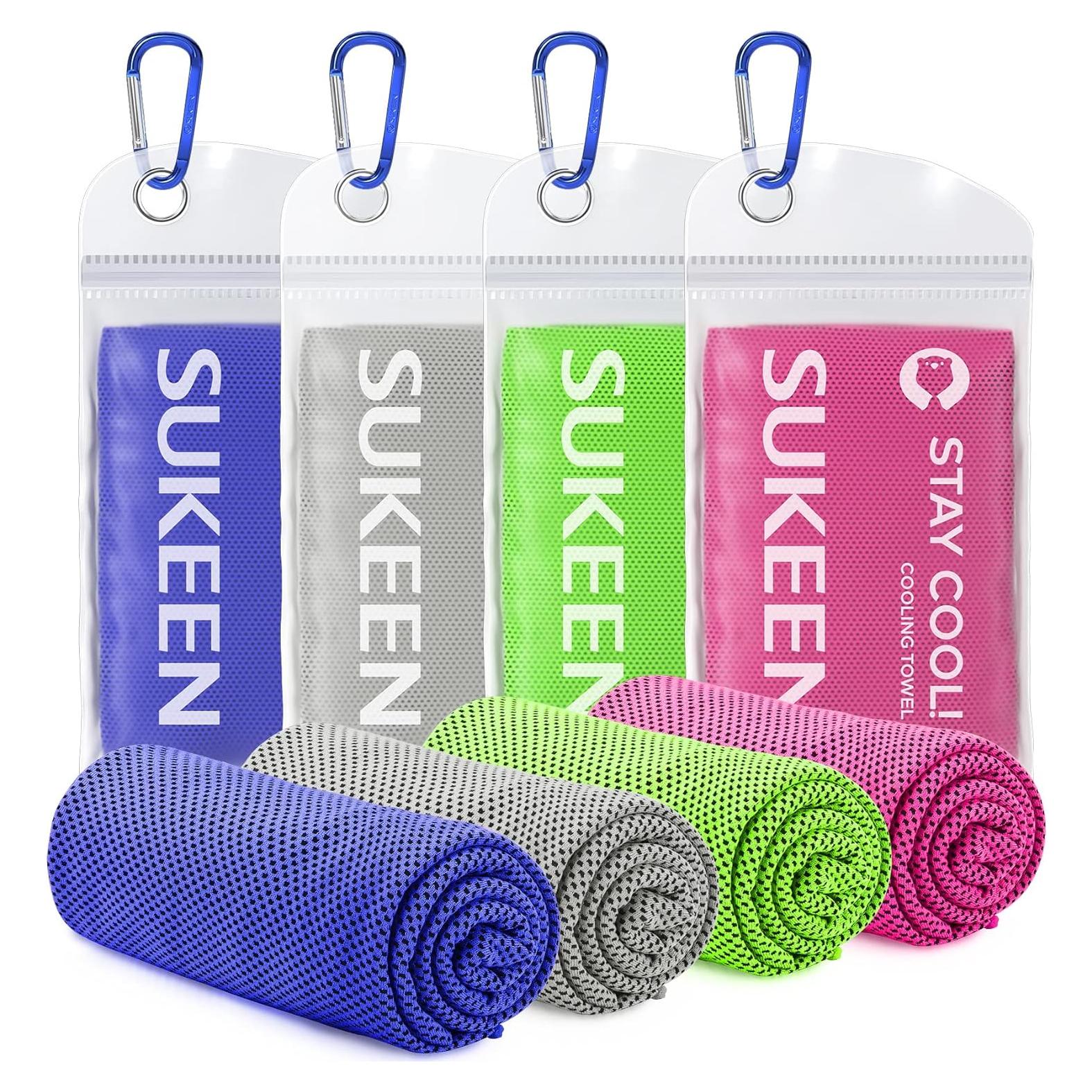 Toalla Enfriadora Sukeen 101.6x30.5cm Microfibra Reutilizable