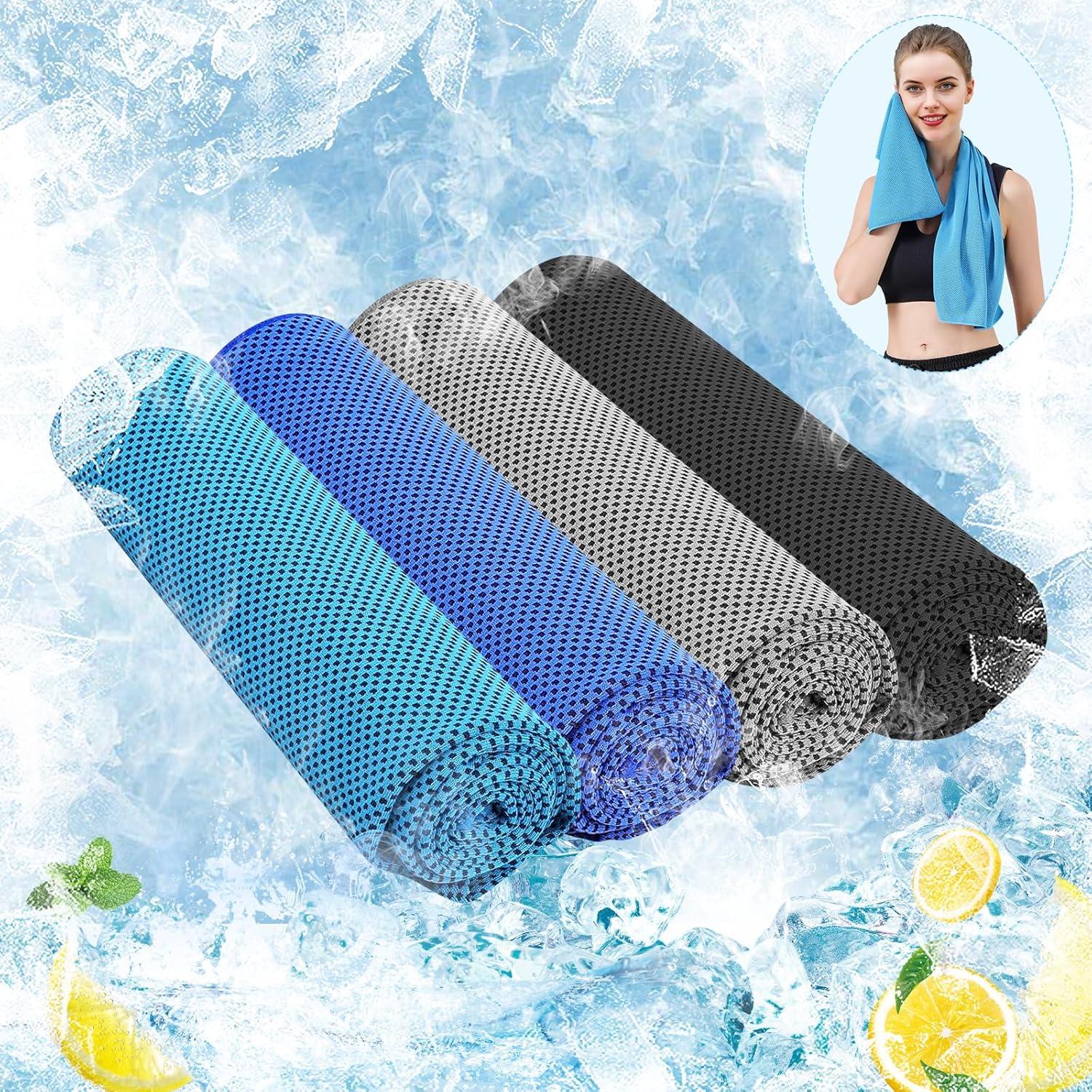 Toallas Enfriadoras AZOI 101.6x30.5cm Microfibra UPF 50+