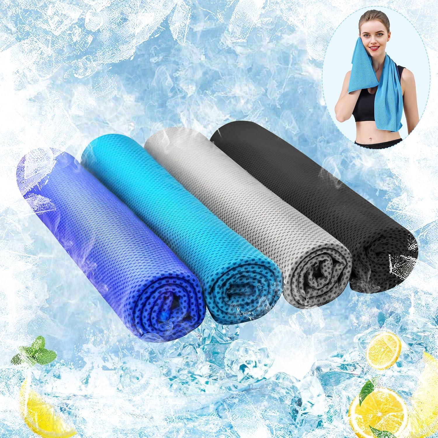 Toallas Enfriadoras AZOI 101.6x30.5cm Microfibra UPF 50+