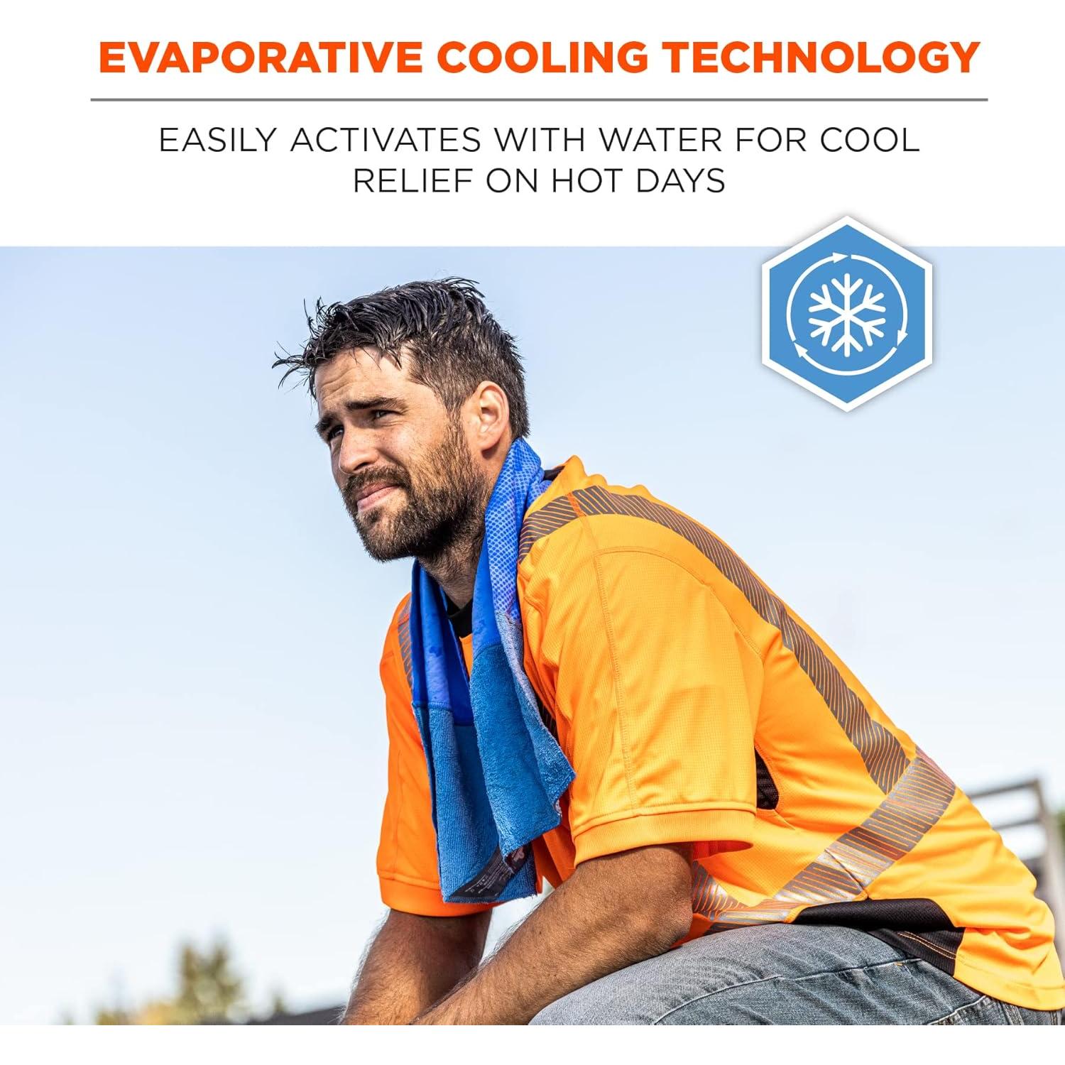 Toalla Enfriadora Ergodyne Chill-Its 6604 PVA Microfibra 88.9x20.3cm