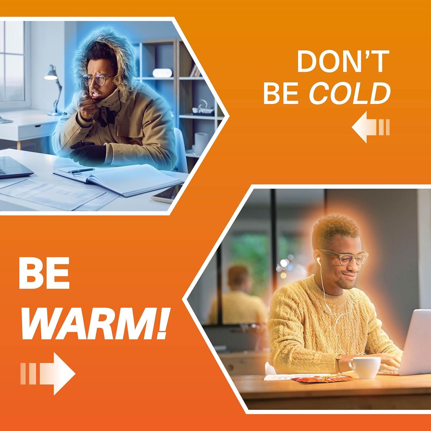 Calentadores de Manos Desechables Bramble 80 Paquetes 10 Horas