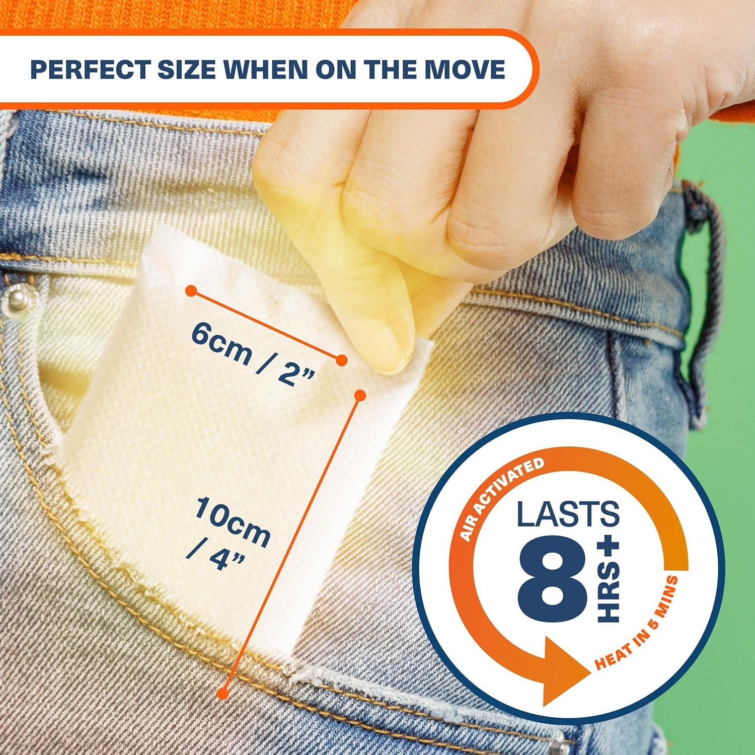 Calentadores de Manos Desechables Bramble 80 Paquetes 10 Horas