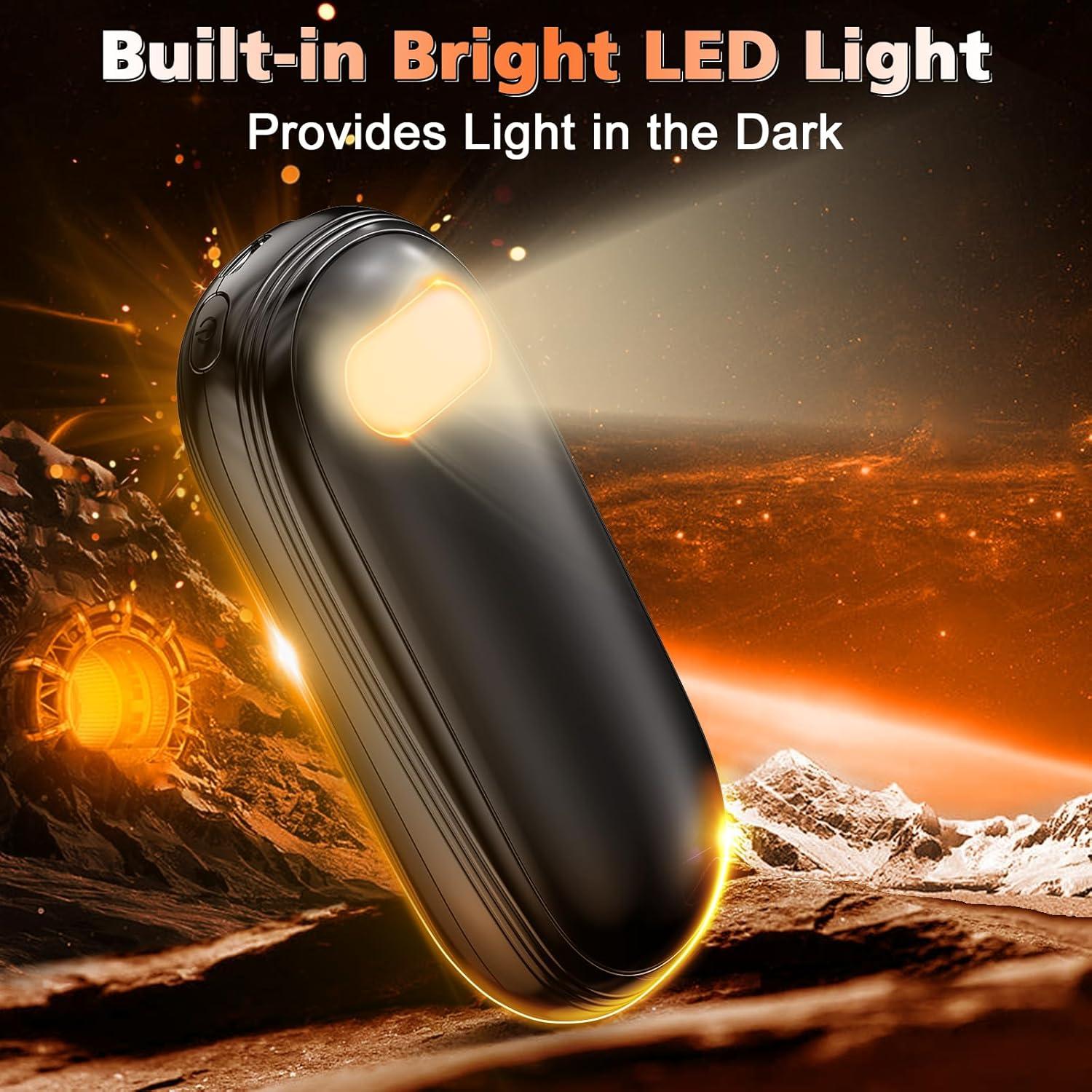 Calentadores de Manos Recargables AUIIAH 7000mAh 2 Pcs 55°C