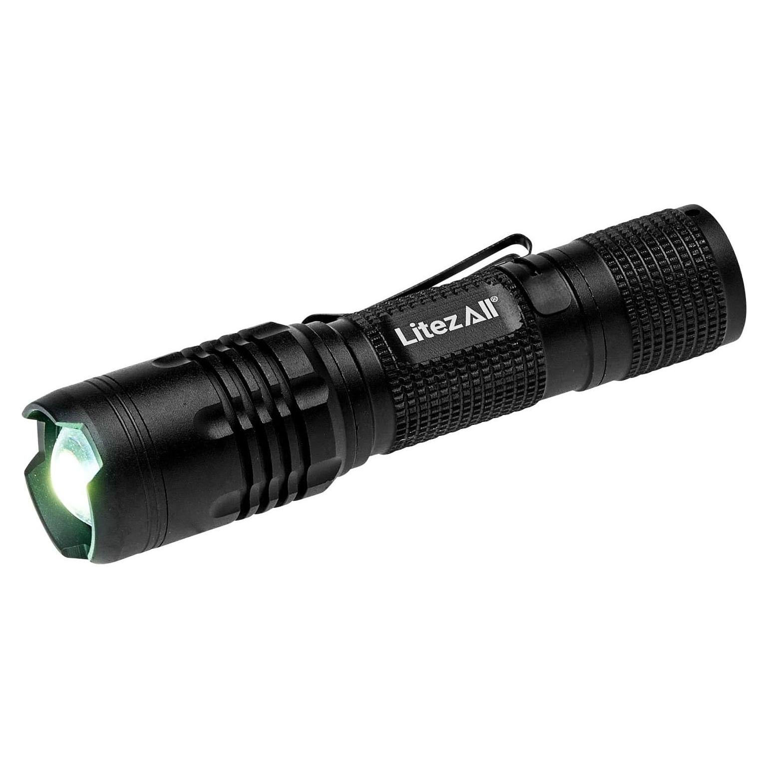 Linterna Táctica LitezAll 400 Lúmenes Compacta Resistente