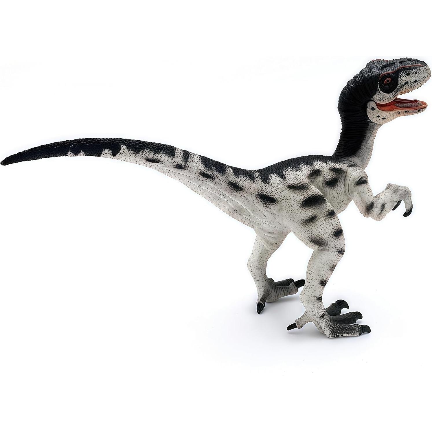 Figura de Dinosaurio Velociraptor Gemini&Genius 17x5.8cm