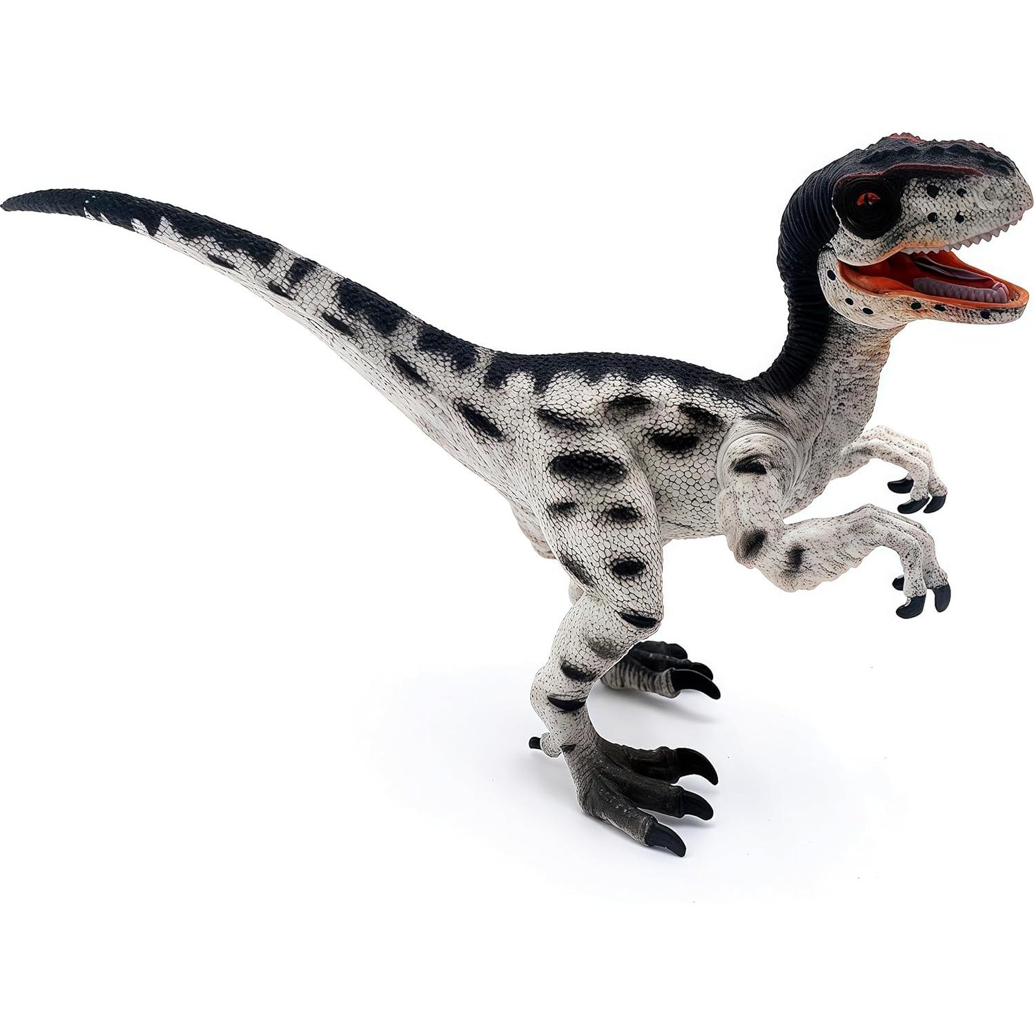 Figura de Dinosaurio Velociraptor Gemini&Genius 17x5.8cm