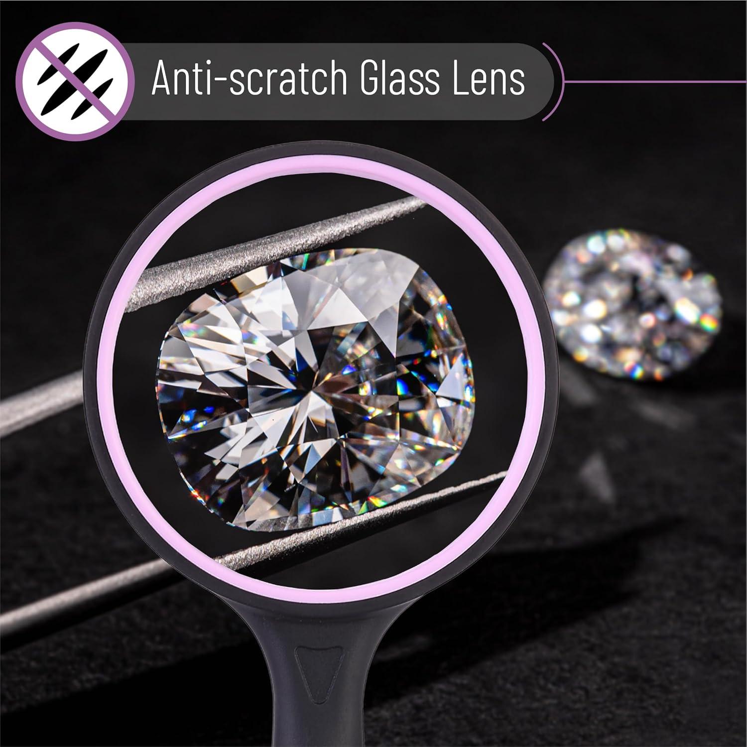 Lupa de Mano Mr. Pen - 2 Paquetes, 10X Aumento, 75mm