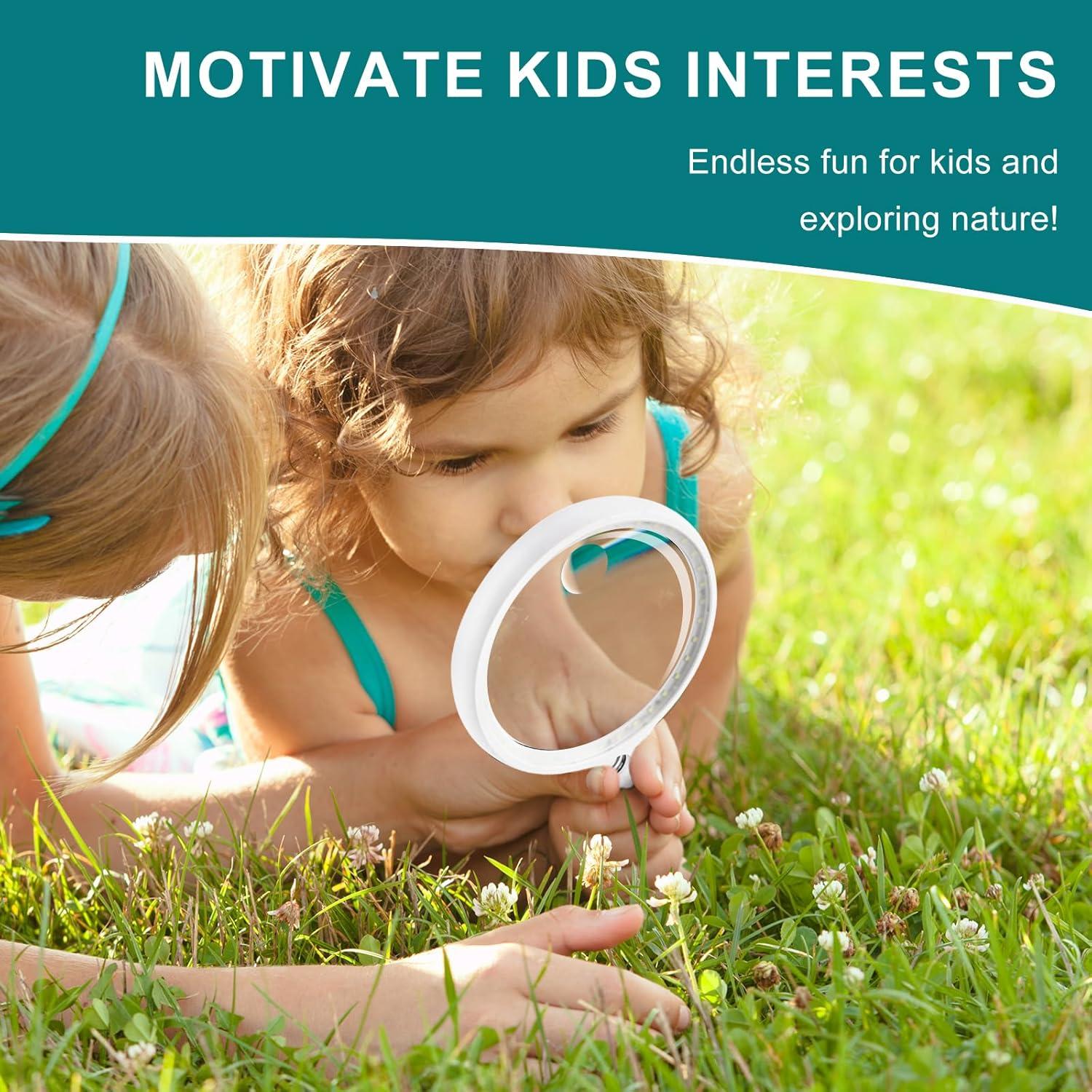 Lupa Iluminada GABORISH 10X 20X 45X con 37 Luces LED