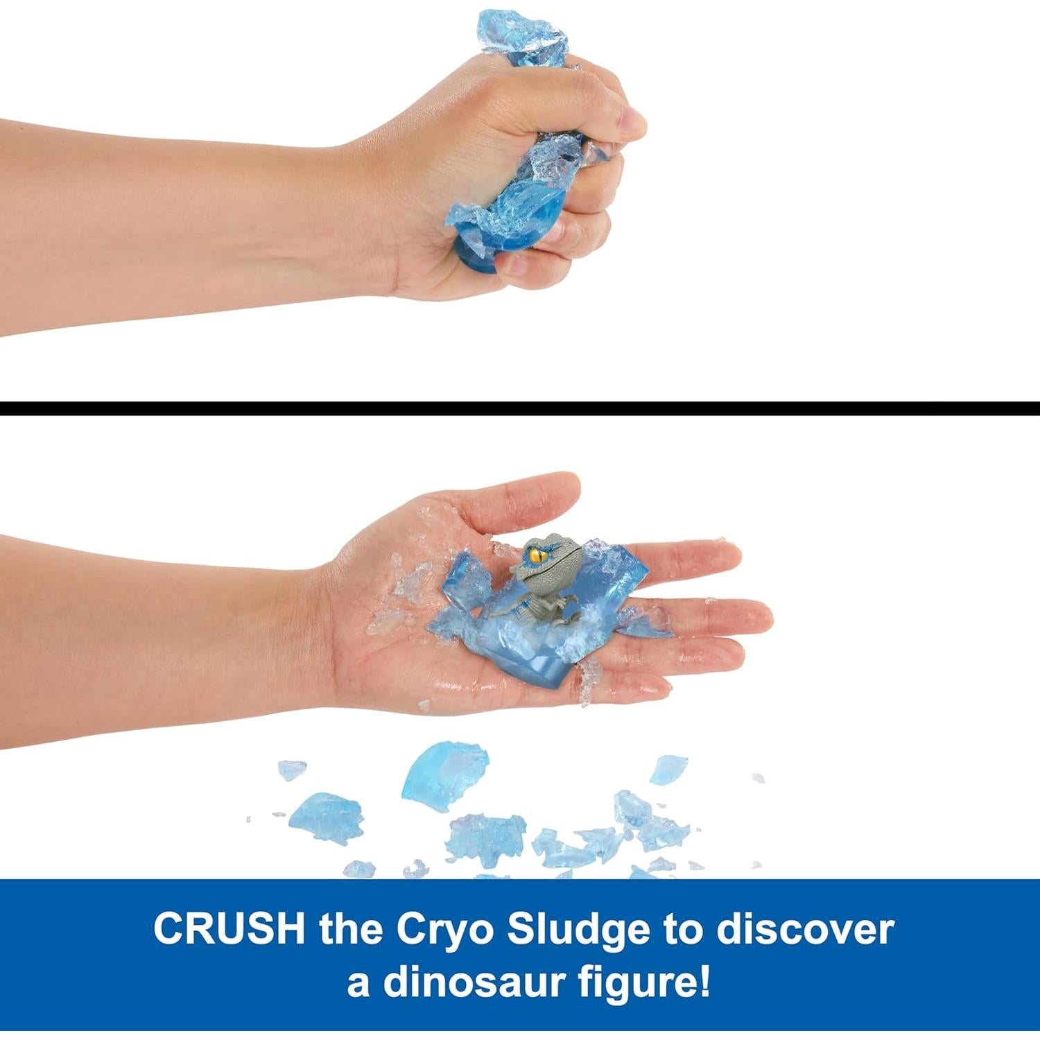 Figura Dinosaurio Mini Crushivores Mattel 5 cm con Accesorios