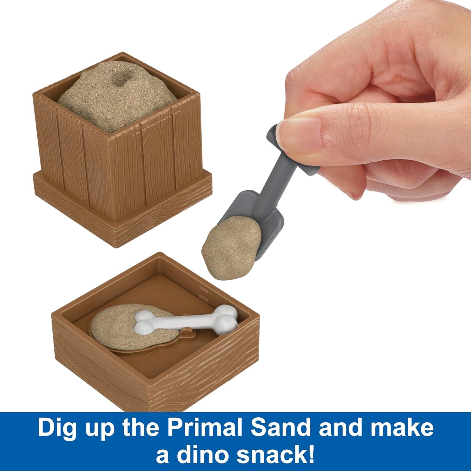 Figura Dinosaurio Mini Crushivores Mattel 5 cm con Accesorios