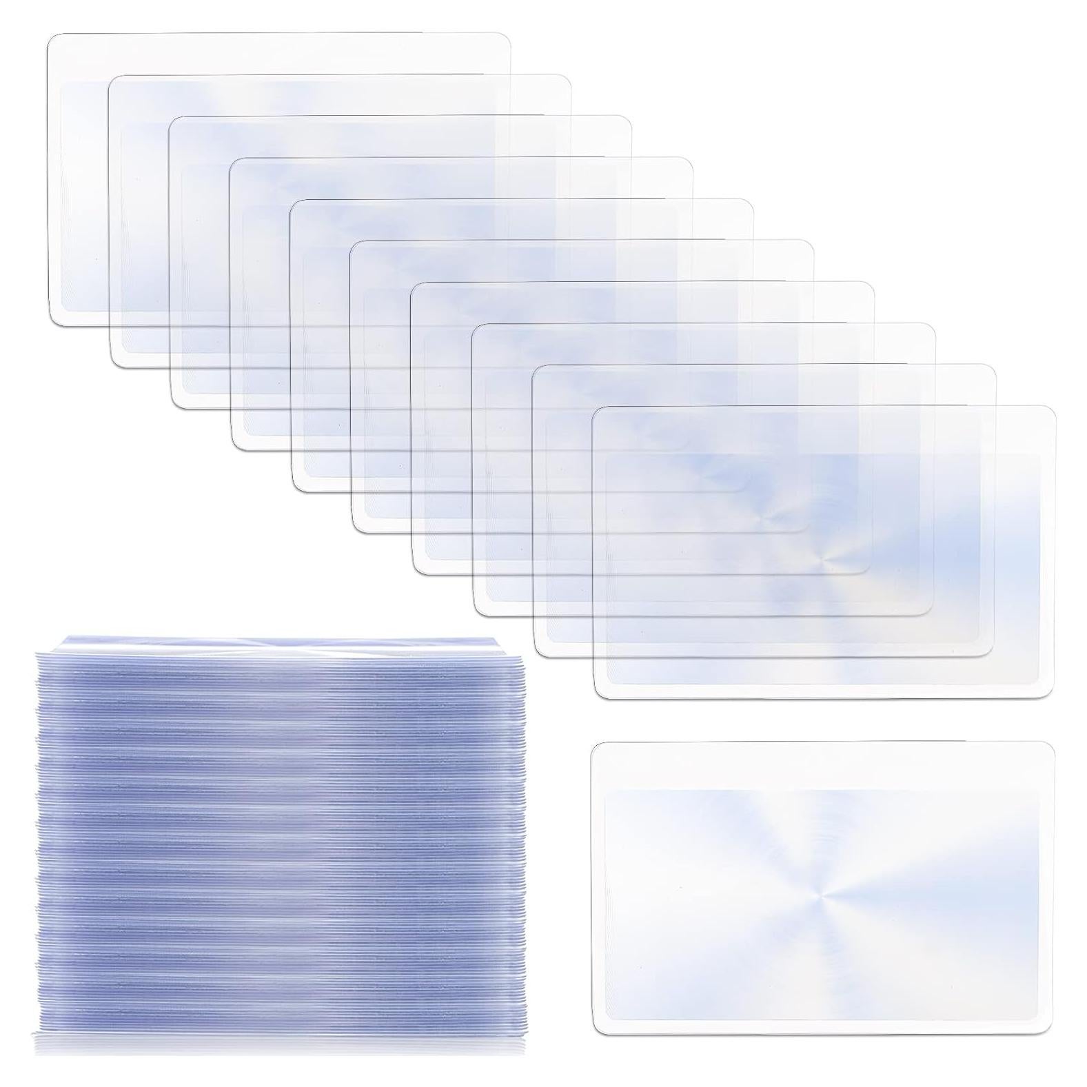 Lupa de Bolsillo Hiceeden 100 Piezas 3x Aumento PVC