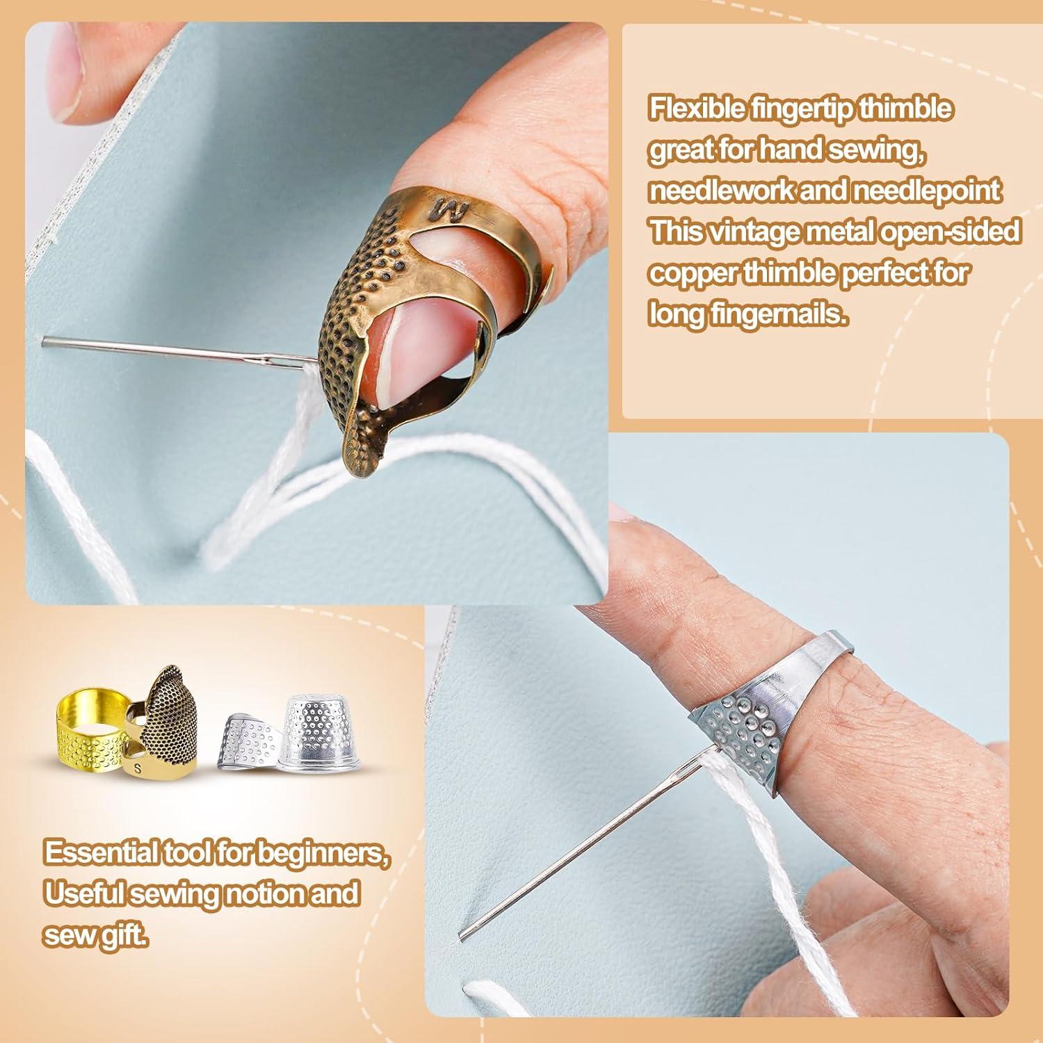 Kit de Costura Completo CousDUoBe - 20 Piezas, Dedales y Herramientas