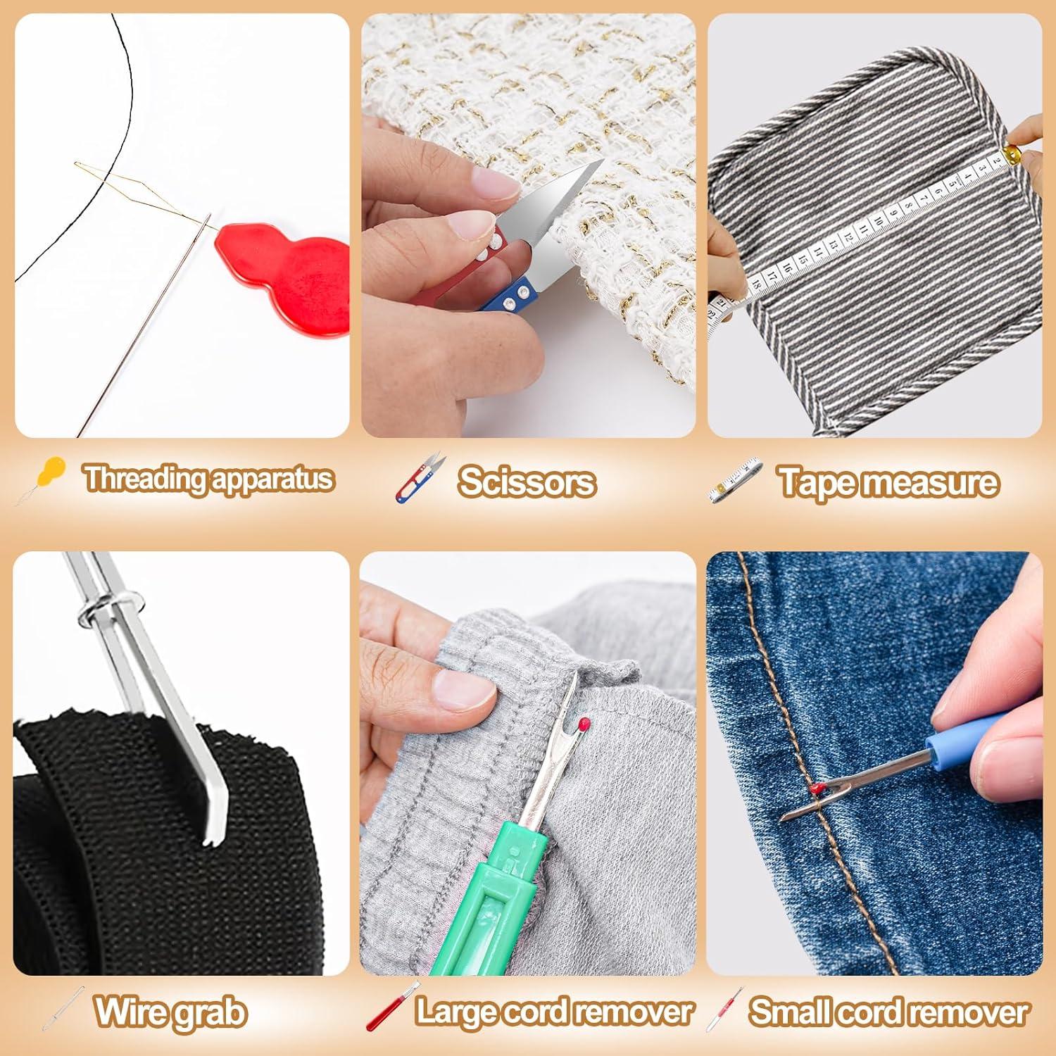 Kit de Costura Completo CousDUoBe - 20 Piezas, Dedales y Herramientas