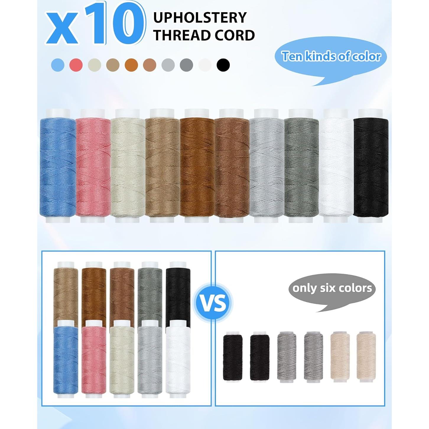 Kit de Costura PLANTIONAL 47 Piezas para Tapicería y Manualidades