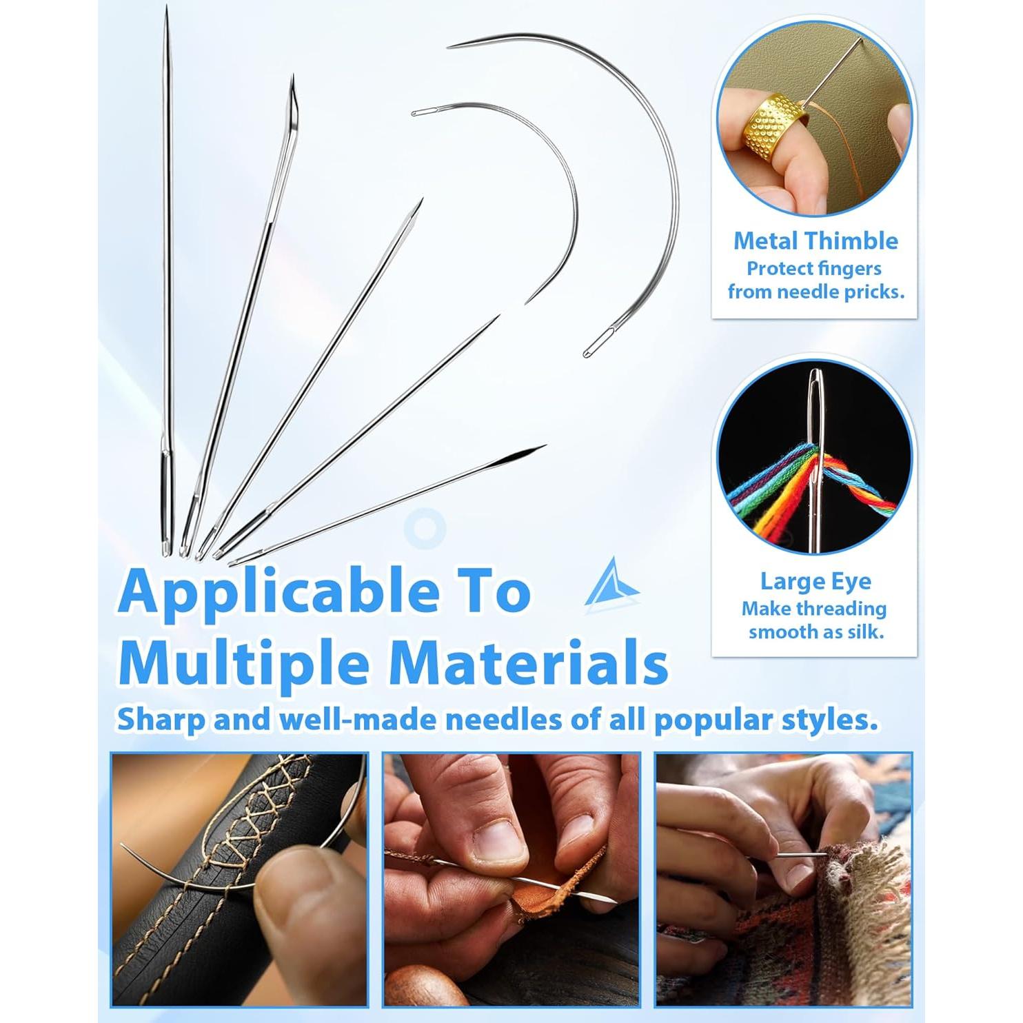 Kit de Costura PLANTIONAL 47 Piezas para Tapicería y Manualidades