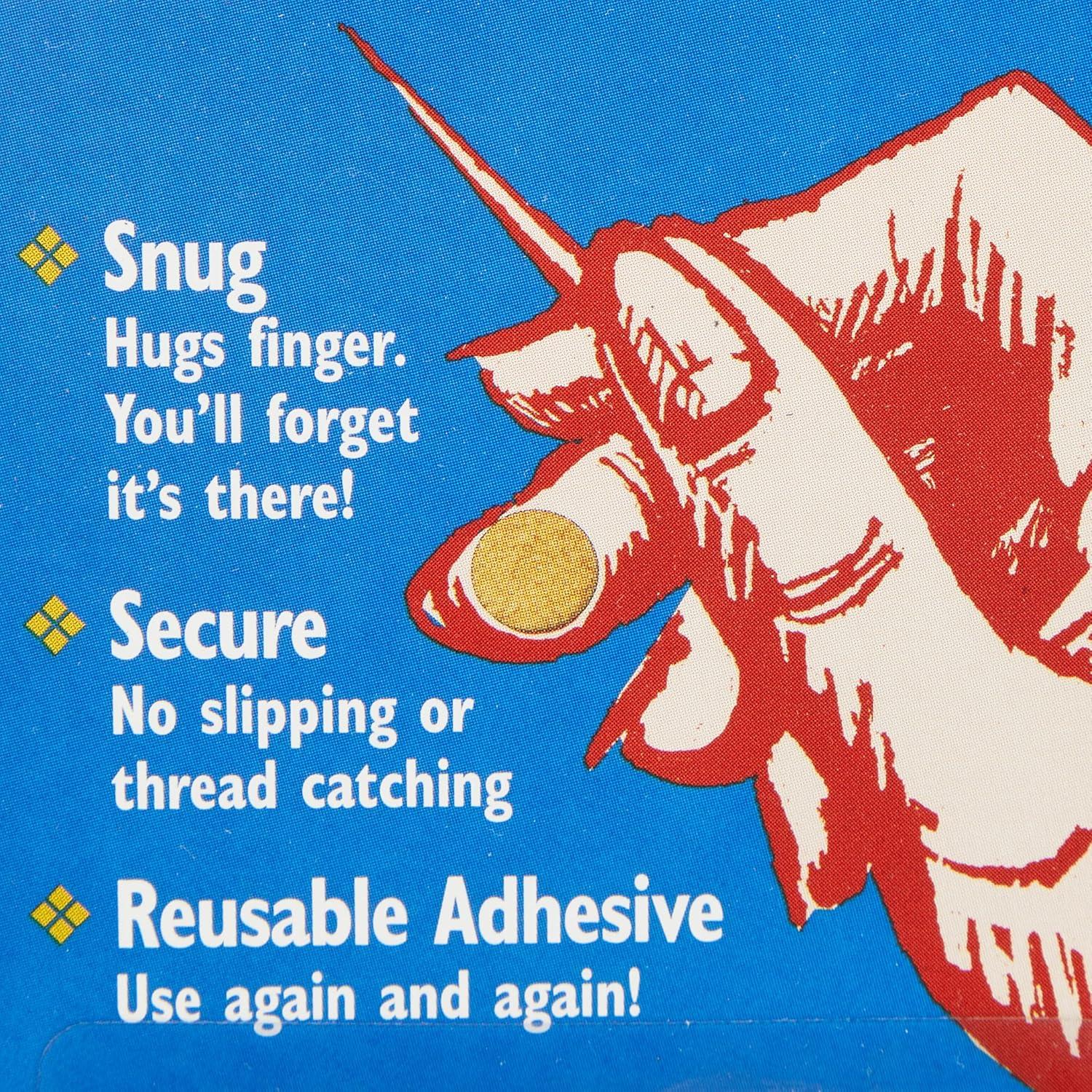 Pad de Dedal de Cuero Colorbok 1 Unidad Afilada