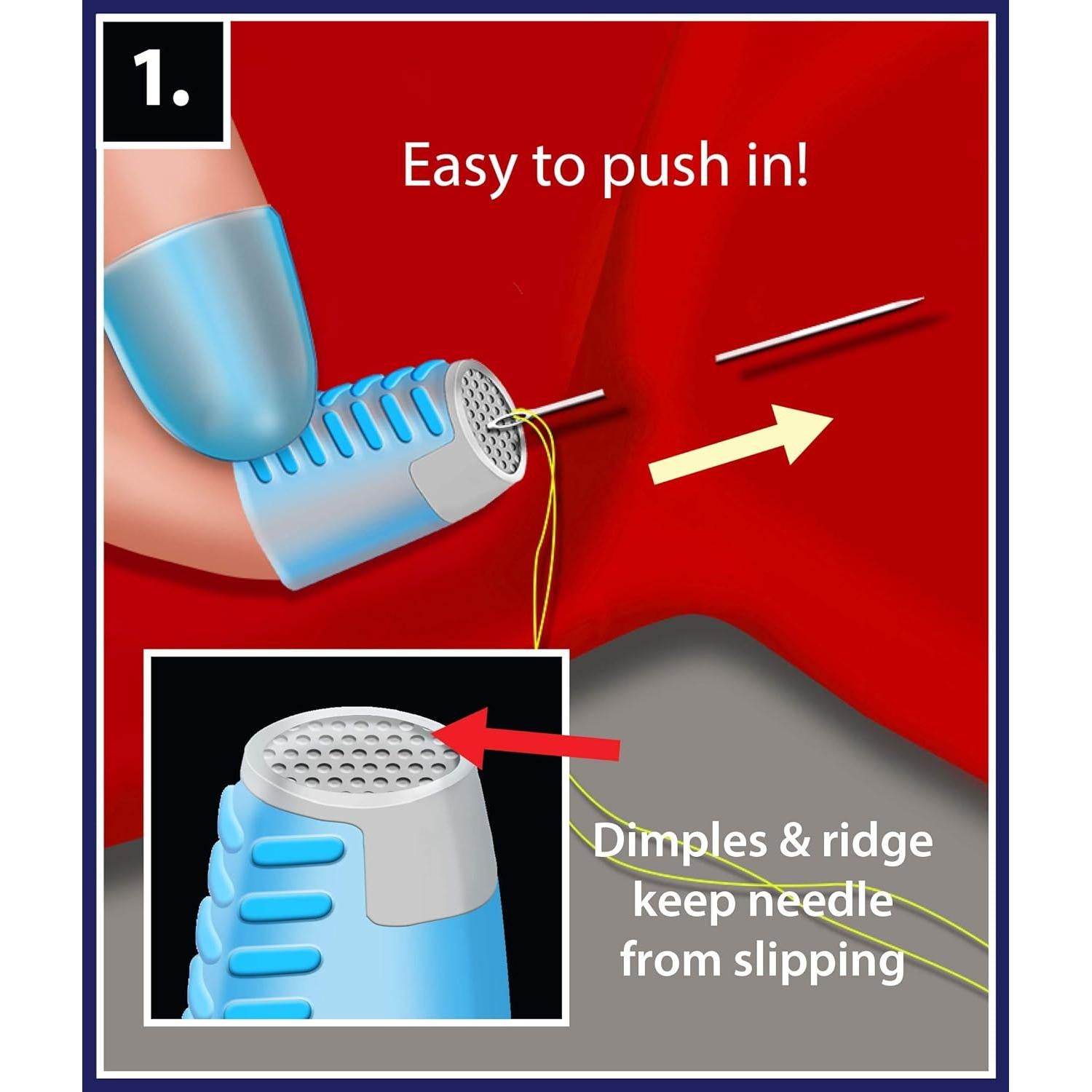 Dedal Wonder Grip Taylor Seville - Accesorios de Costura