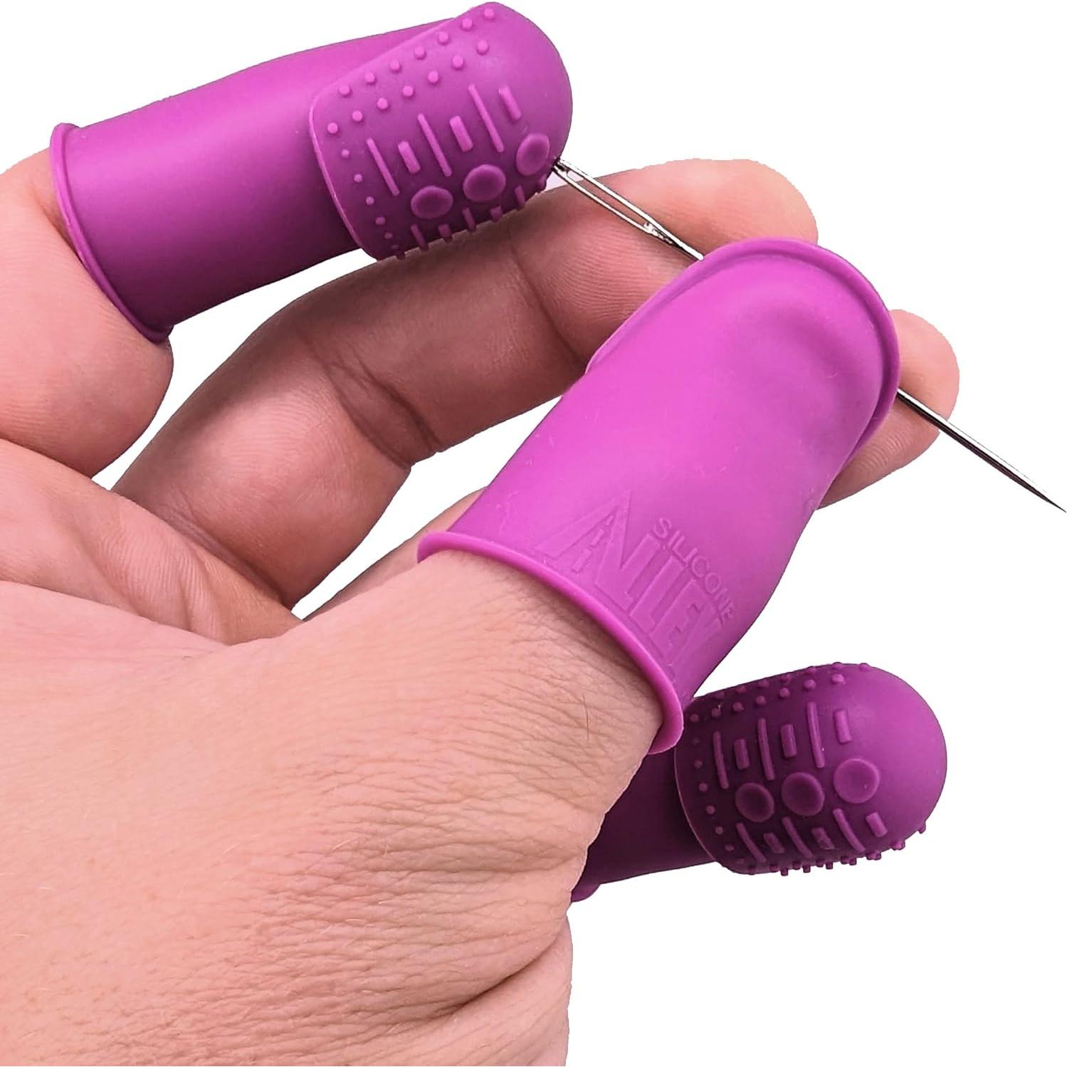 Dedales THIK-Grip de Silicona Hipoalergénica - 3 Tamaños