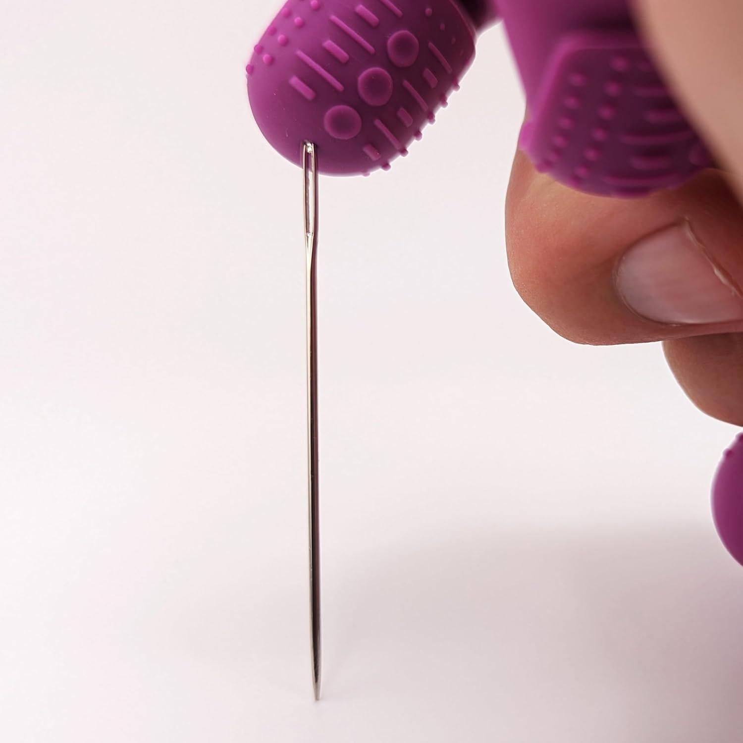 Dedales THIK-Grip de Silicona Hipoalergénica - 3 Tamaños