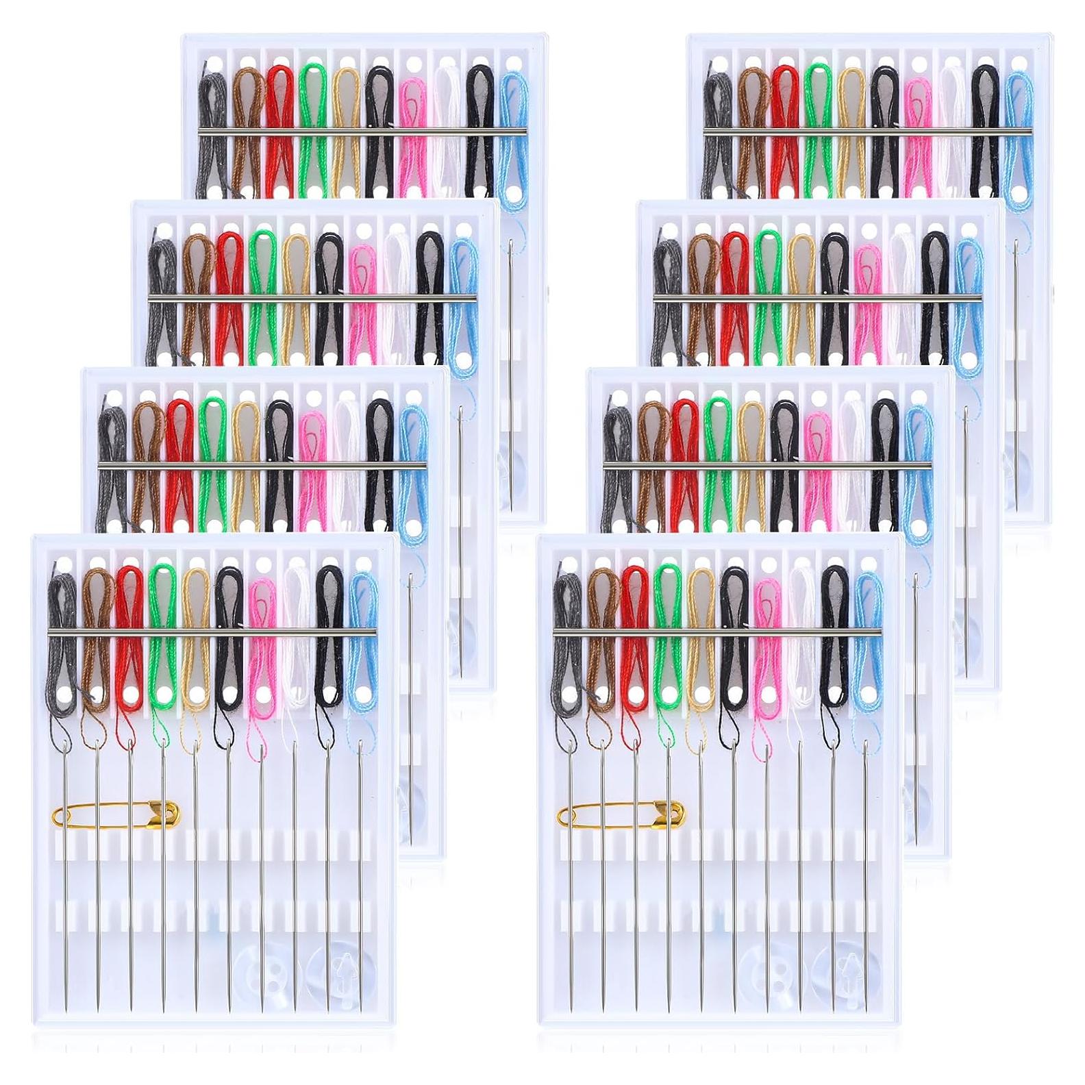 Kit de Costura Rápido MTLEE 14 Cajas 140 Piezas Colores Variados