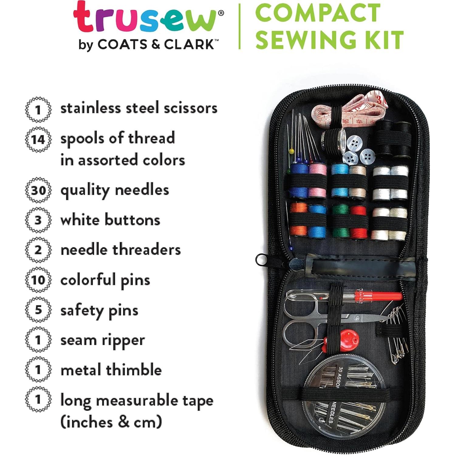 Kit de Costura para Principiantes Coats & Clark 68 Piezas