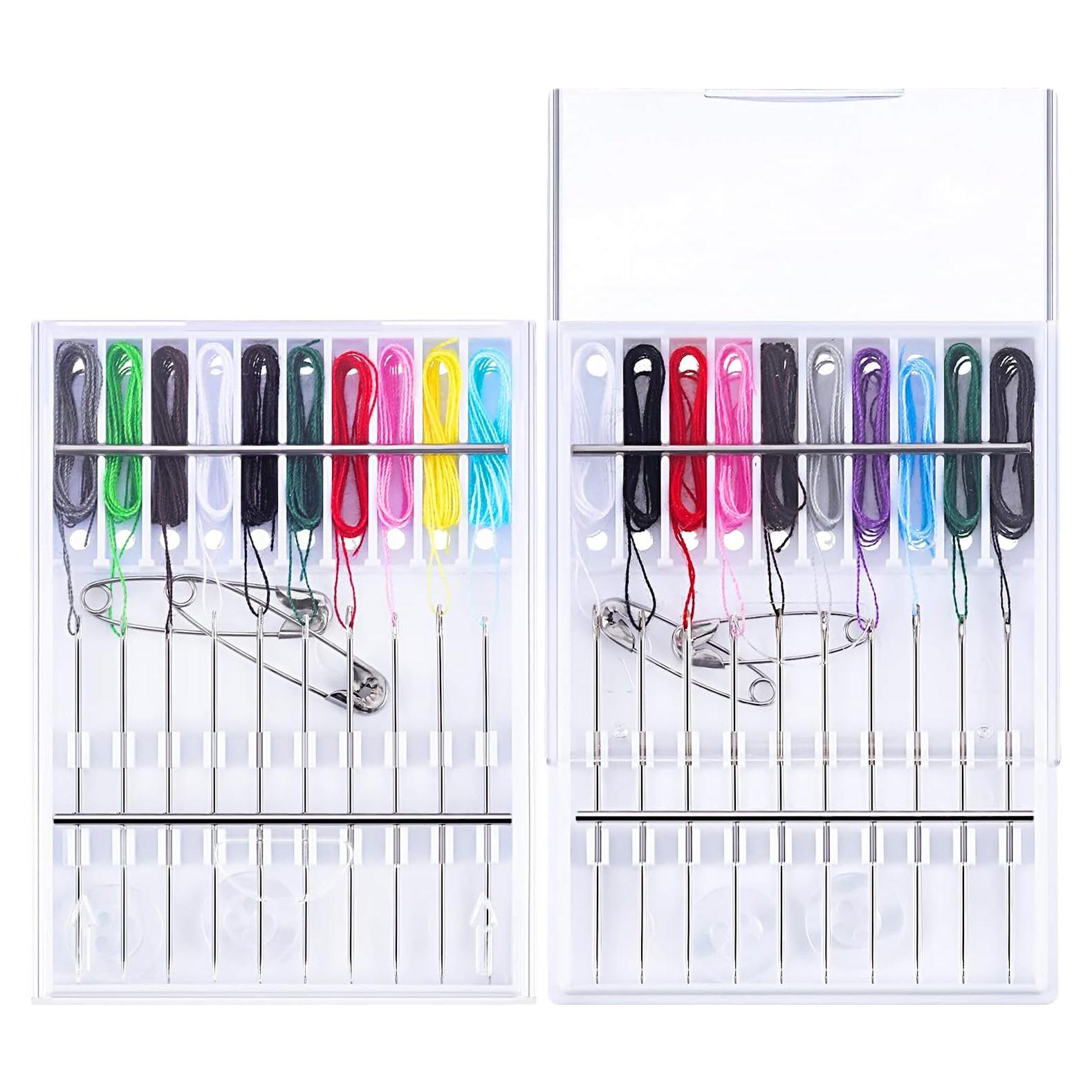 Kit de Agujas Preenhebradas Hesty - 20 Piezas con Hilos